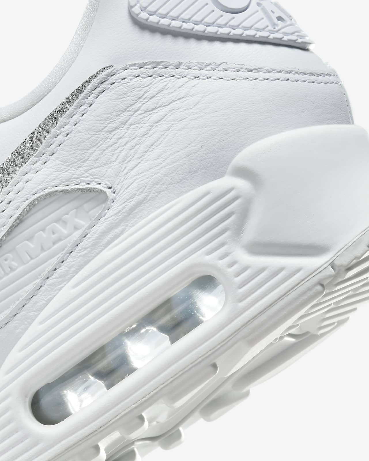 Nike Women's Air Max 90 SE Shoes in White, Size: 8 | FJ4579-100