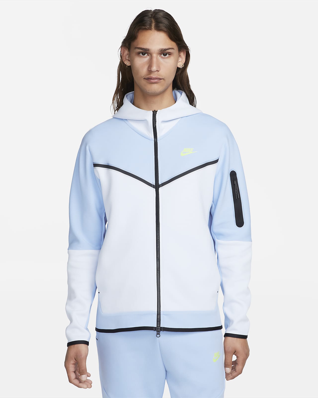 Sweat à capuche à zip Nike Sportswear Tech Fleece pour Homme