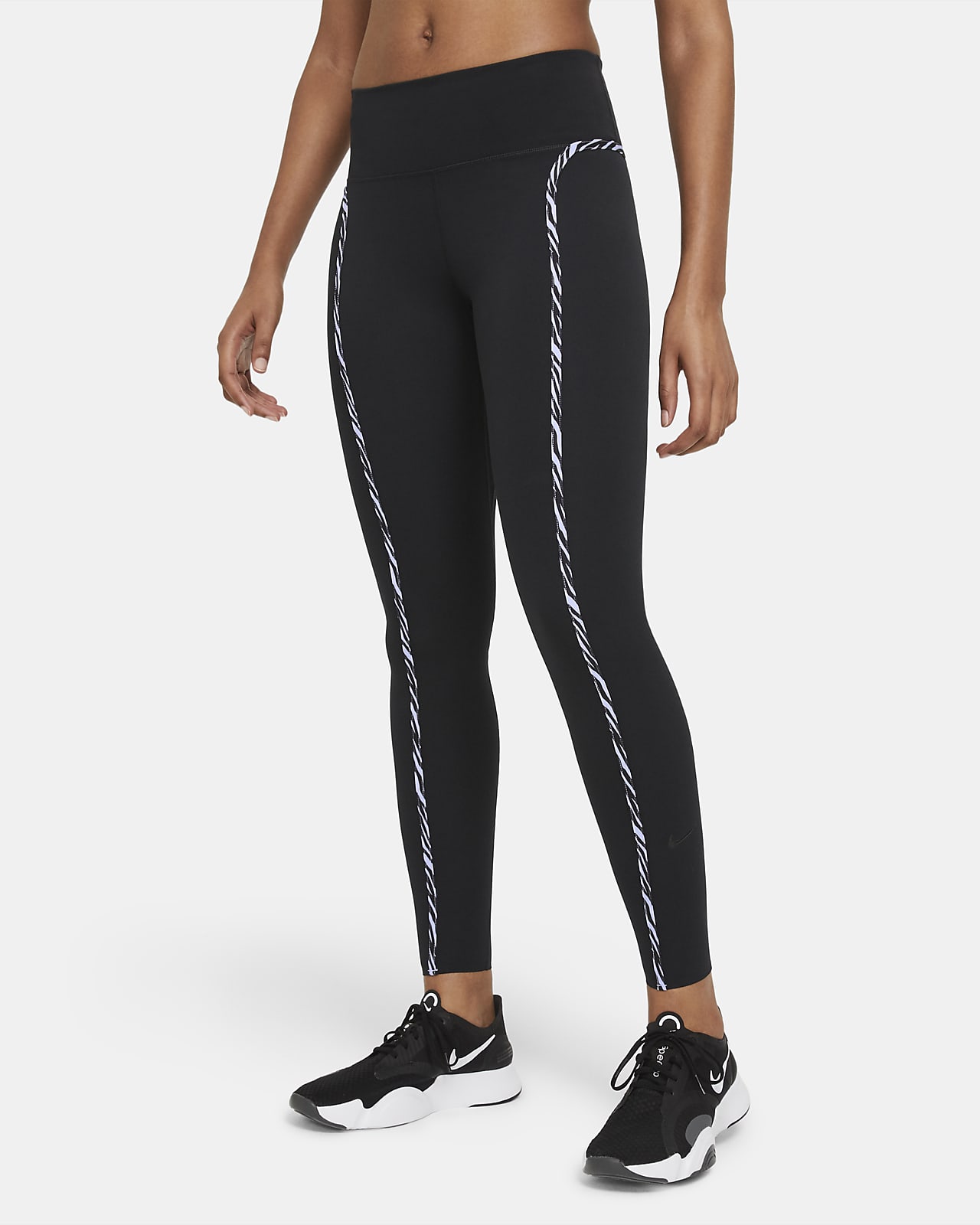 nike one luxe icon clash tights