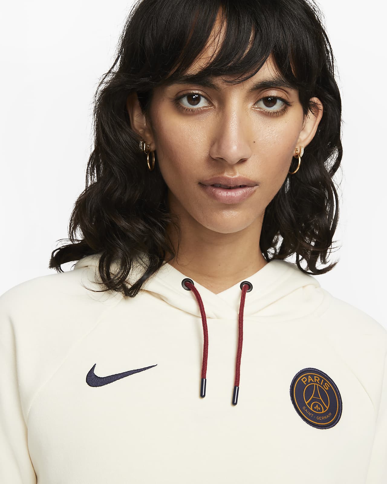 Paris Saint-Germain Essential Women's Nike Football Fleece Pullover Hoodie