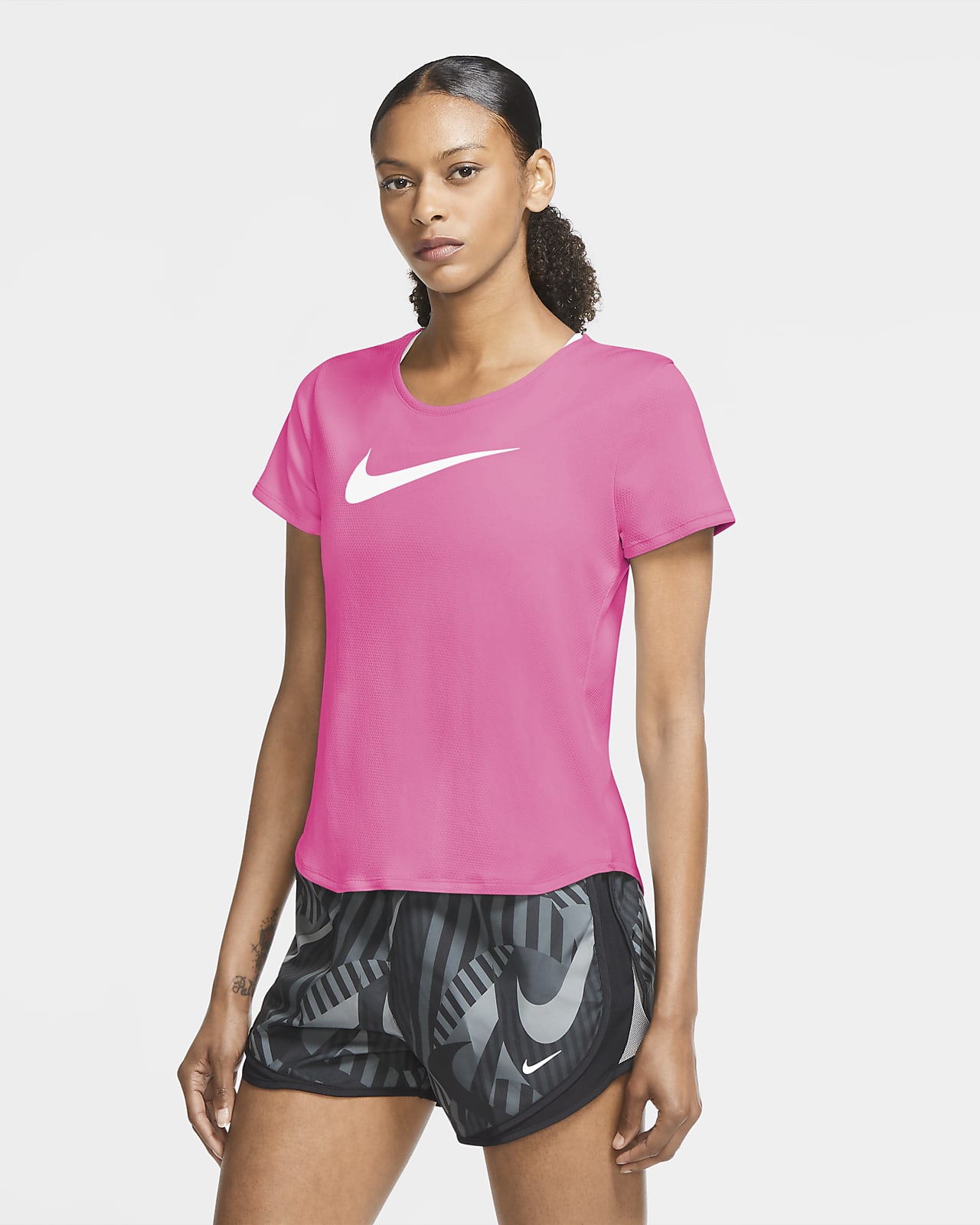 Nike Swoosh Run Women's Short-Sleeve Running Top. Nike ID