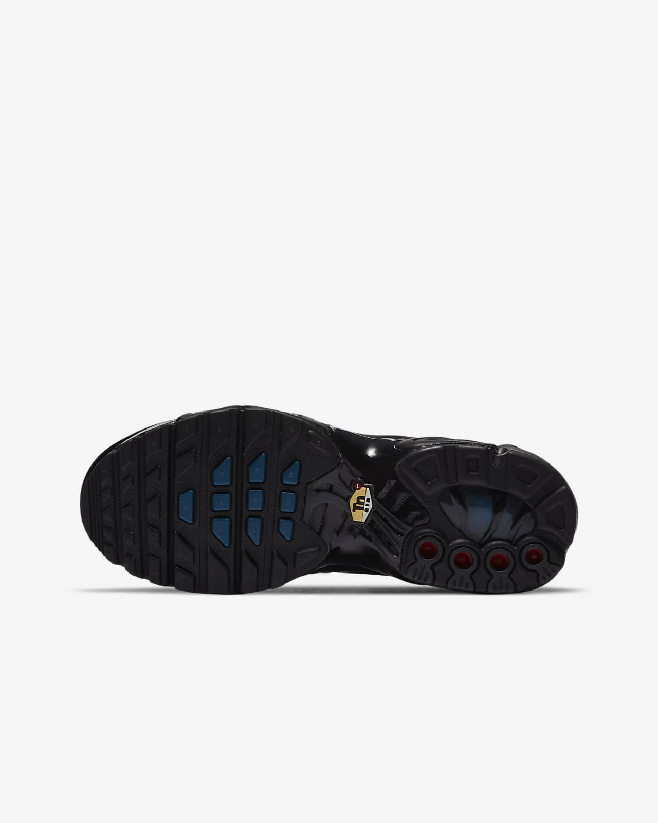 black orange and green air max plus