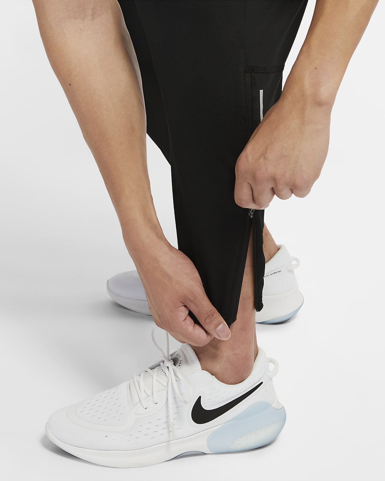 men's knit running trousers nike essential