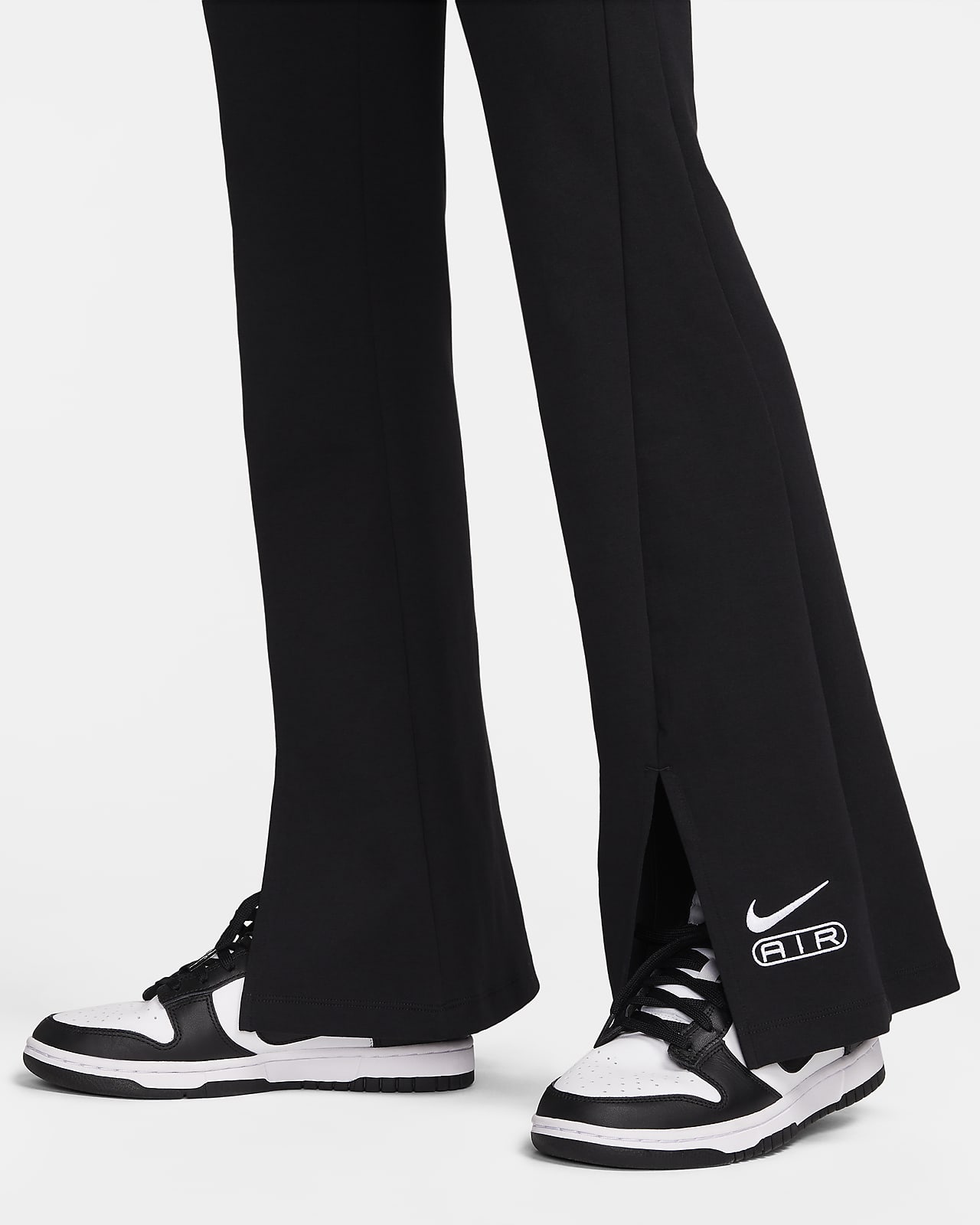 The Nike Air Women's High-Waisted Full-Length Split-Hem Leggings