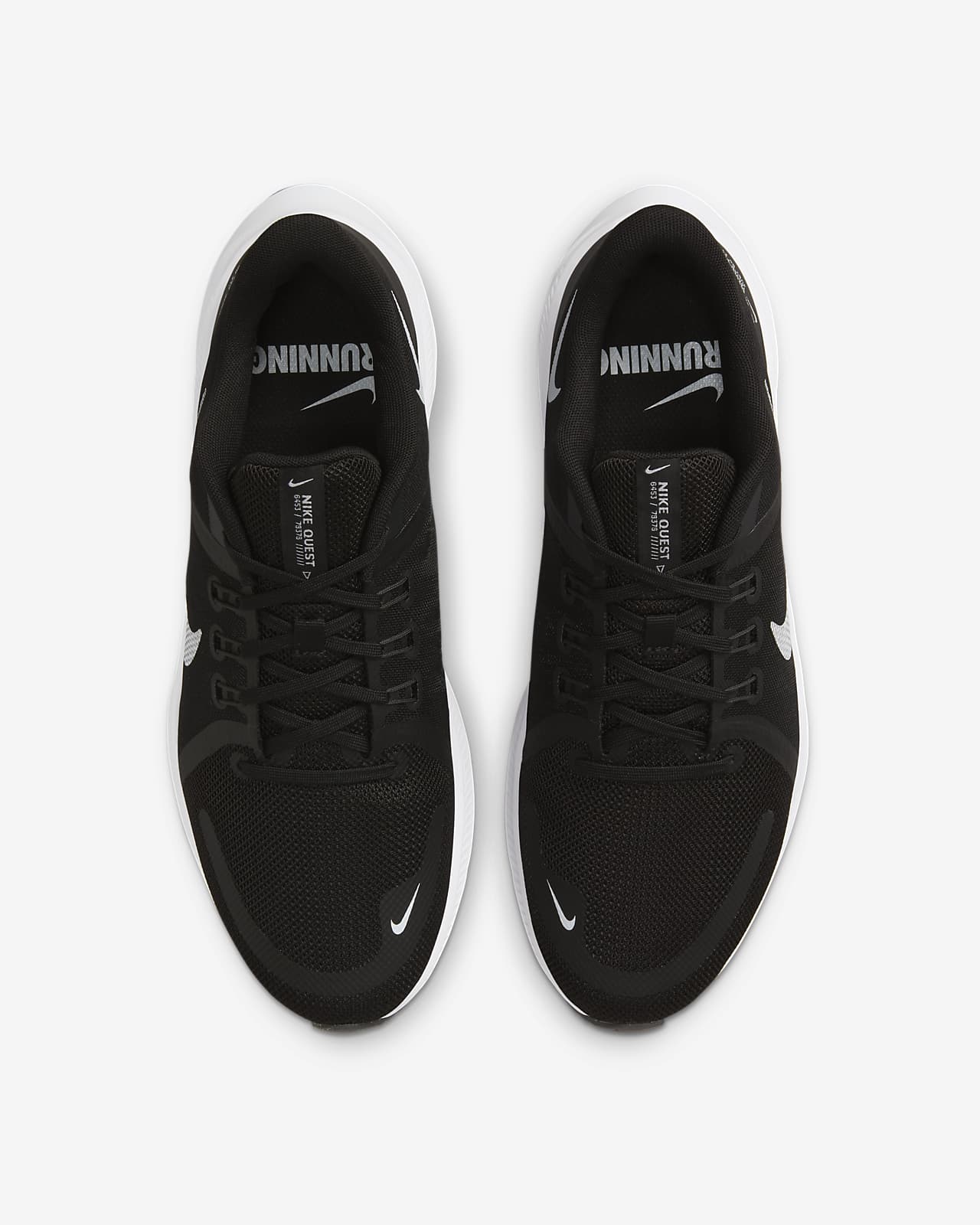 Zapatilla Nike Running Hombre Quest 3 Negro - Azzurry