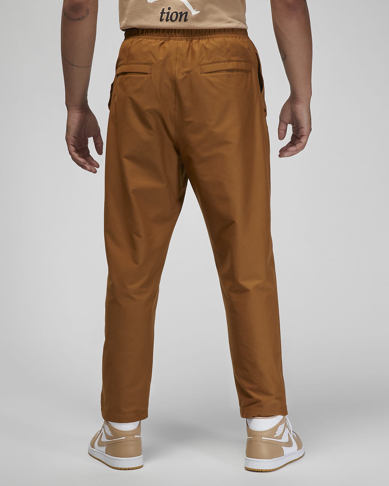 Unisex, comfortable, cotton, cropped pants made in Brooklyn. — uzinyc