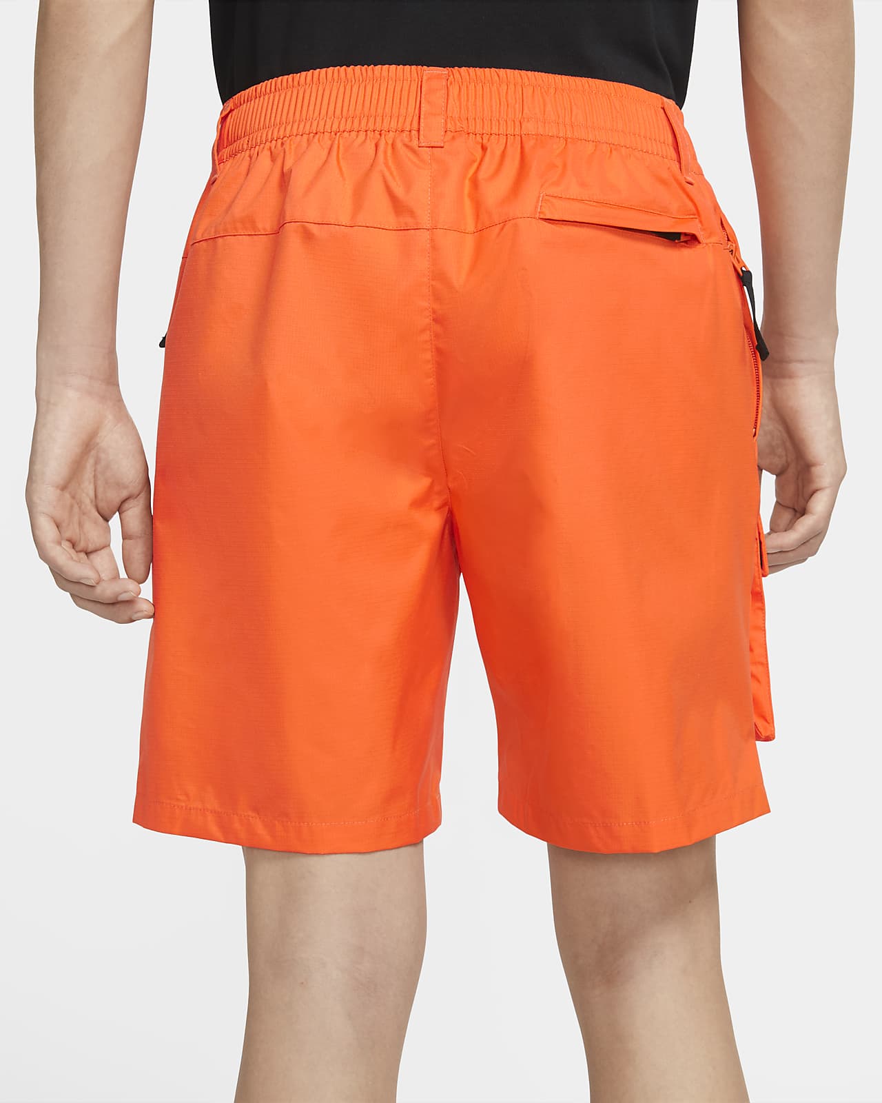 orange nike shorts mens
