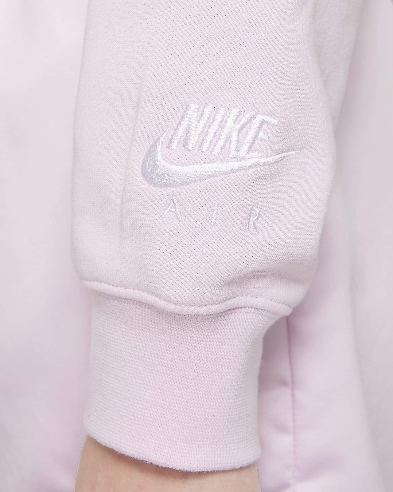 Nike Air Fleecetop met hoge hals voor dames. Nike BE