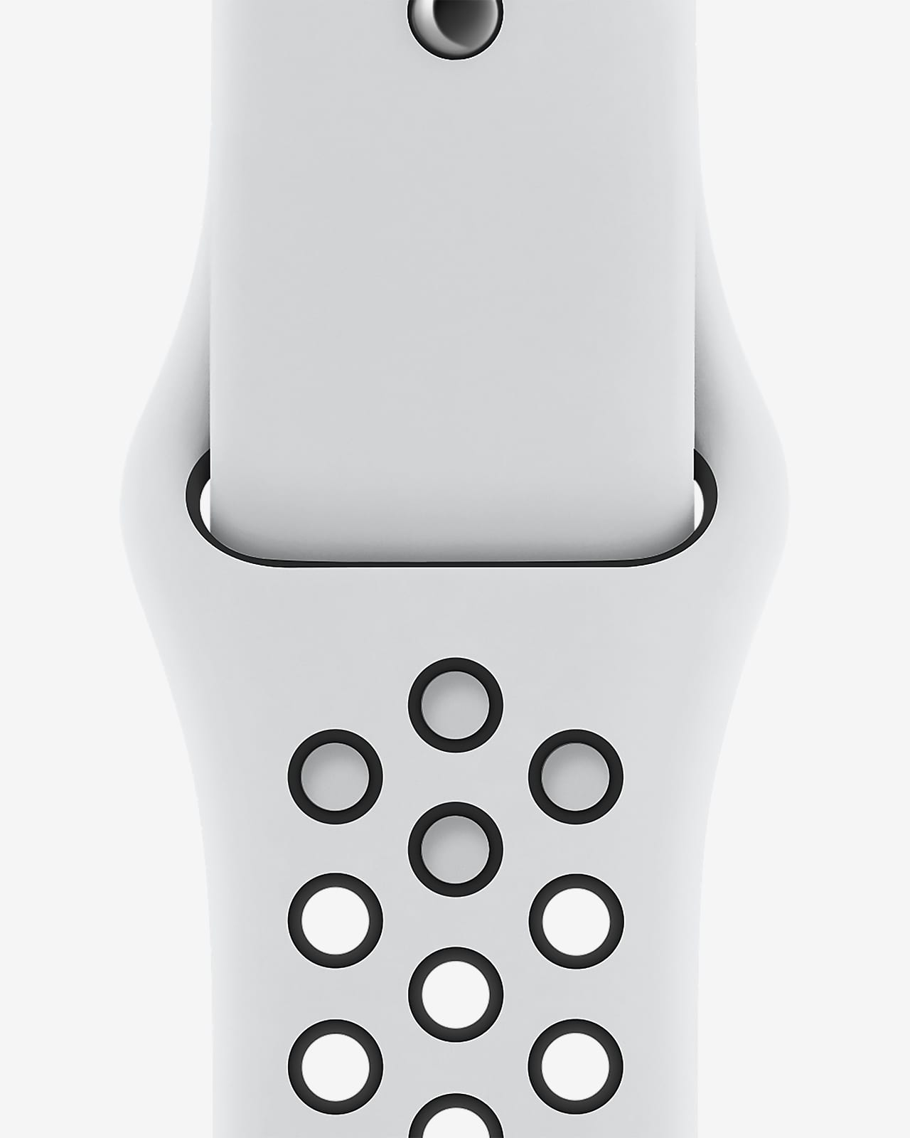 スマホ/家電/カメラApple Watch Nike Series 5 44mm セルラー　シルバー