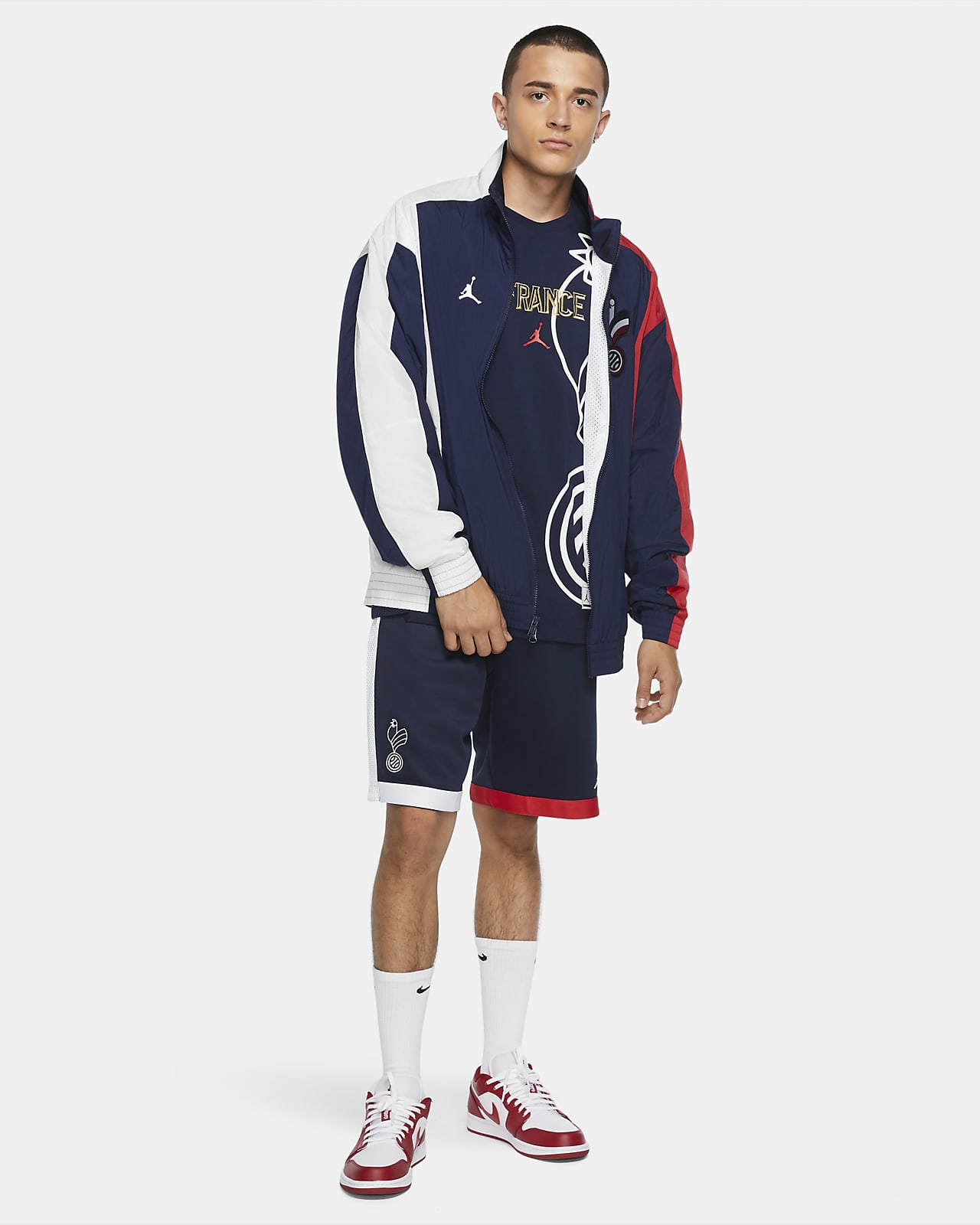 Jordan France Men's Basketball Shorts. Nike CH