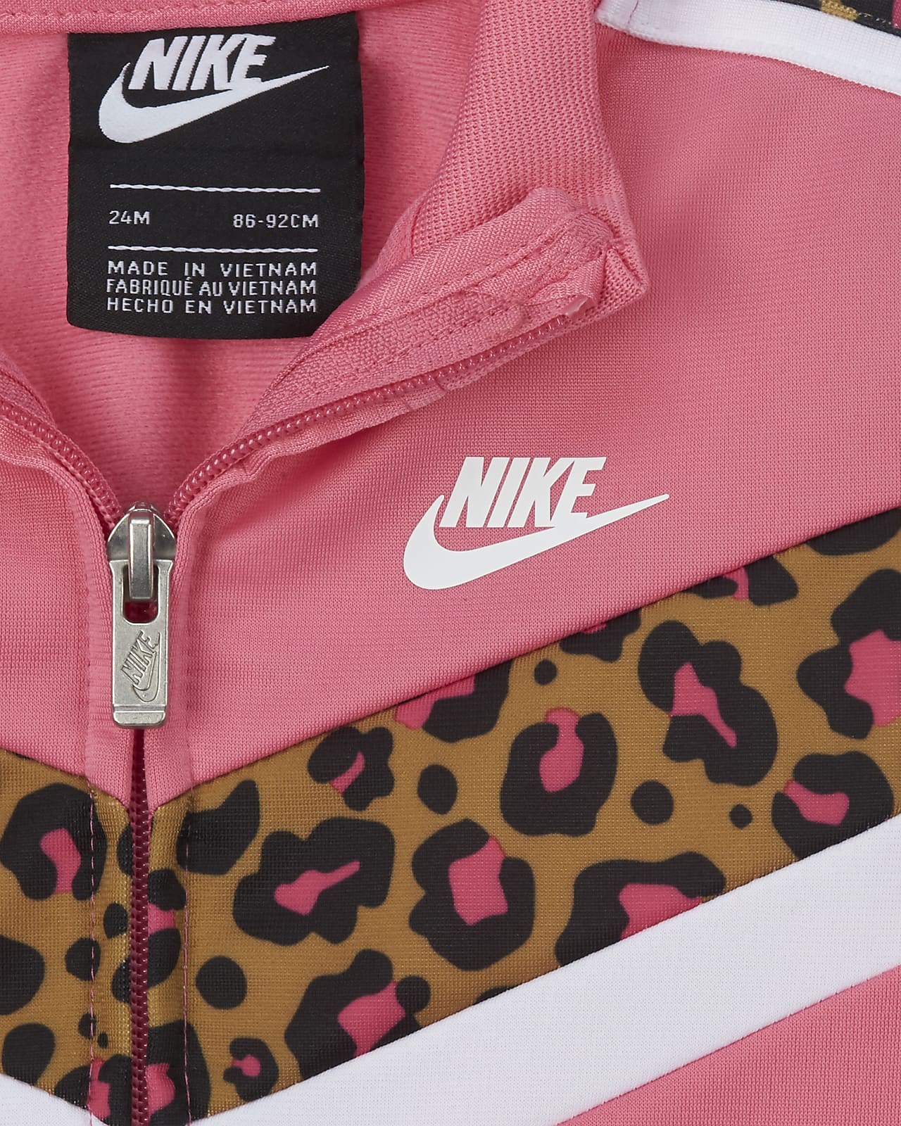 baby red nike tracksuit