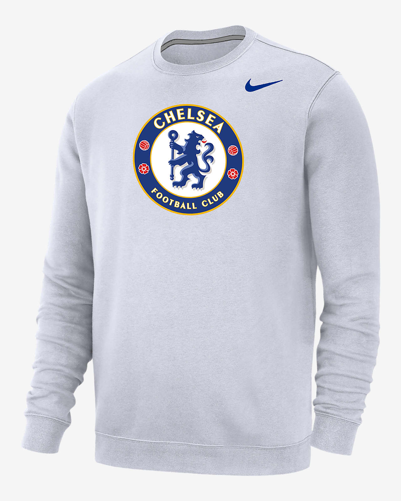 Chelsea Club Fleece Men's Crew-Neck Sweatshirt. Nike.com