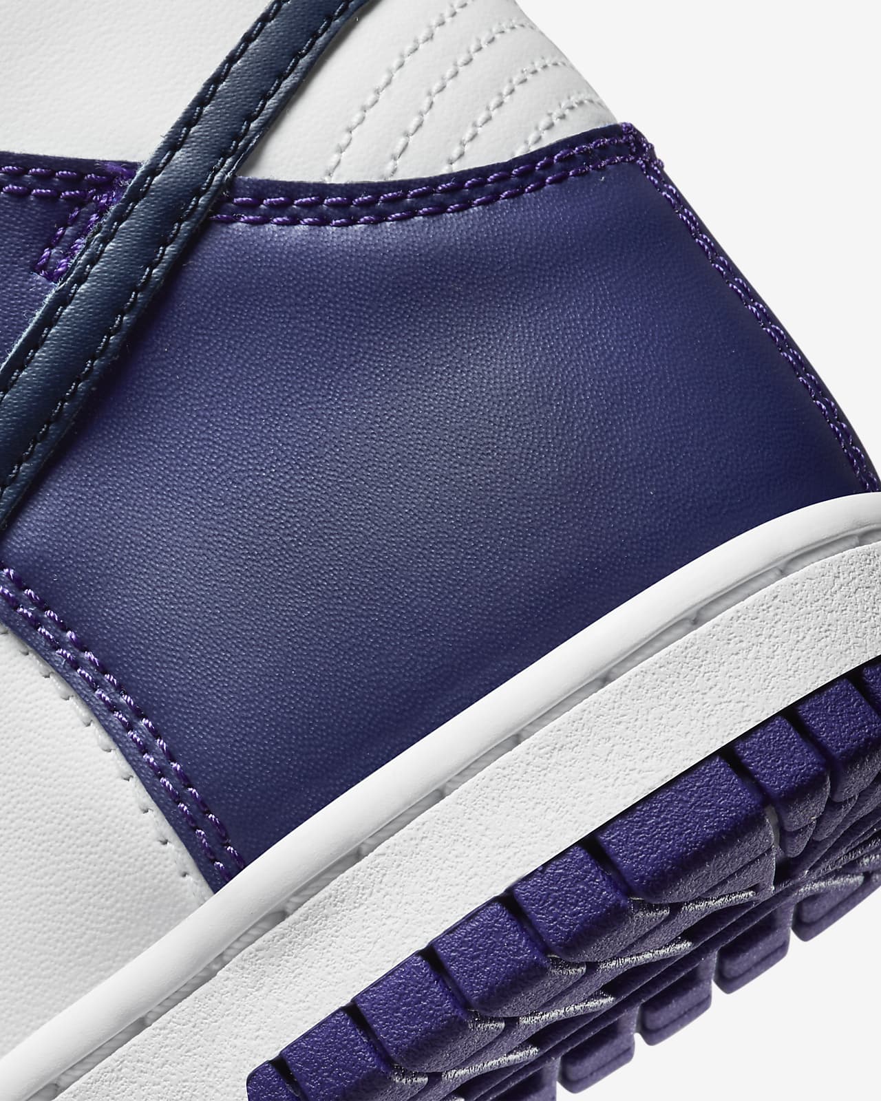 Nike Dunk High voorschools Schoenen White Leer Maat 35 - Schoenen.nl