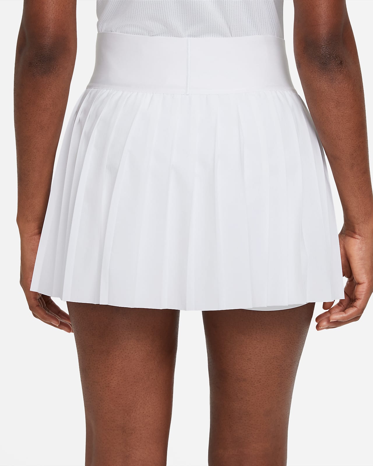 Falda de tenis plisada para mujer de talle alto con forro