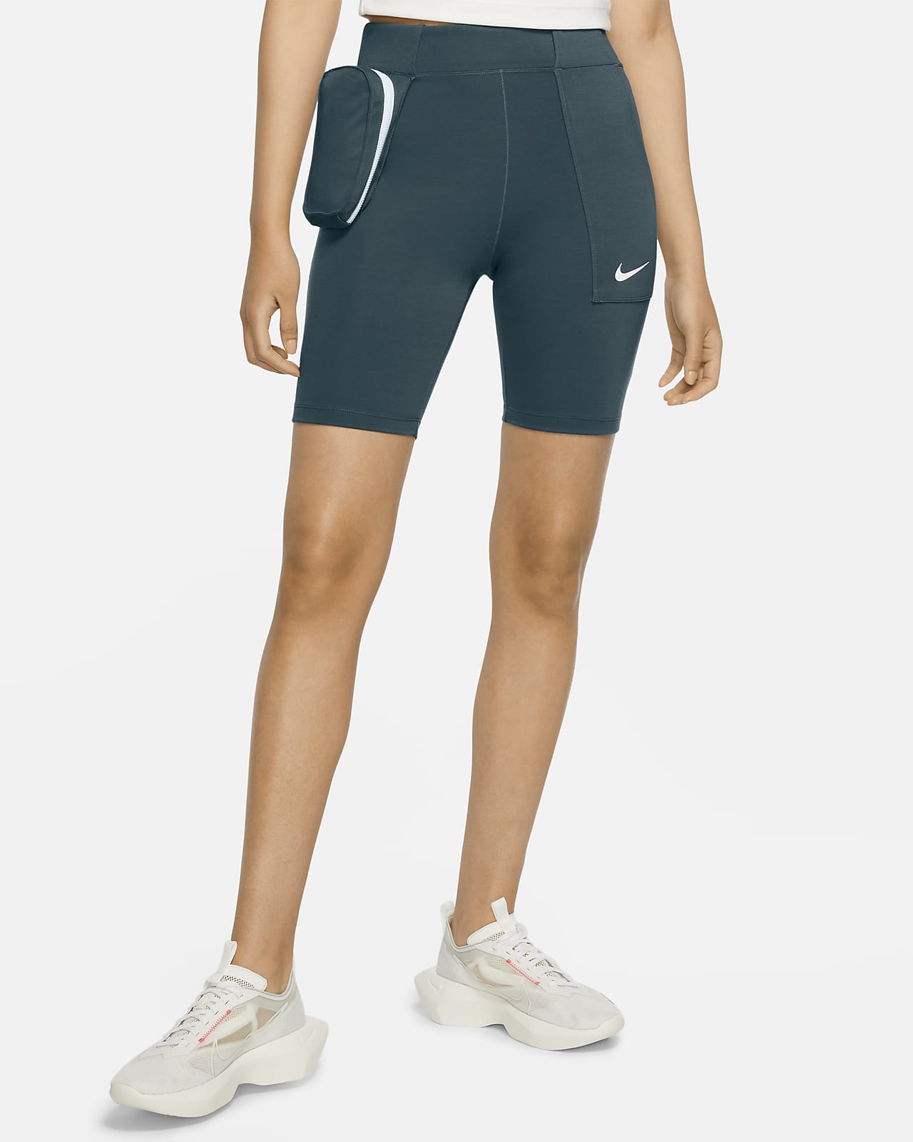nike air all over logo print bike short