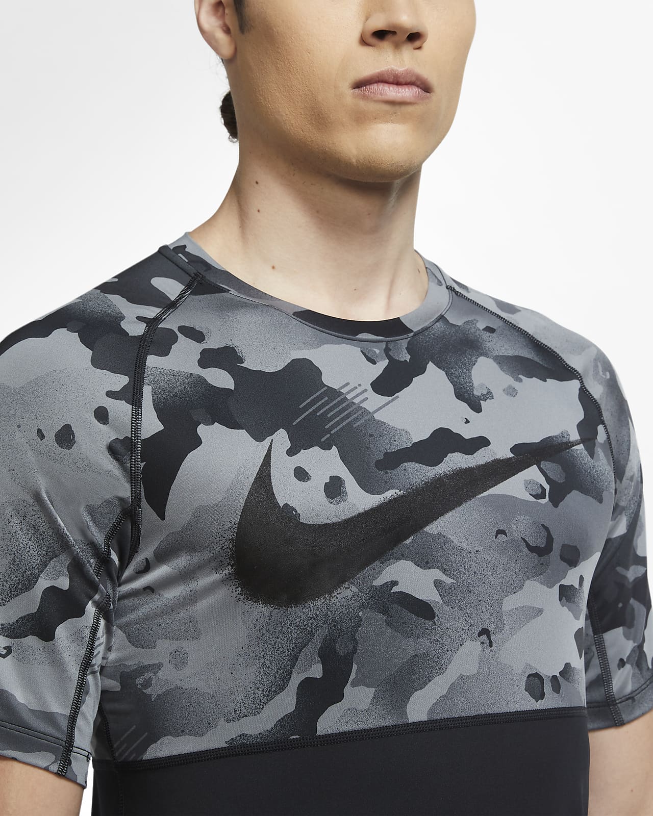 nike camo top mens