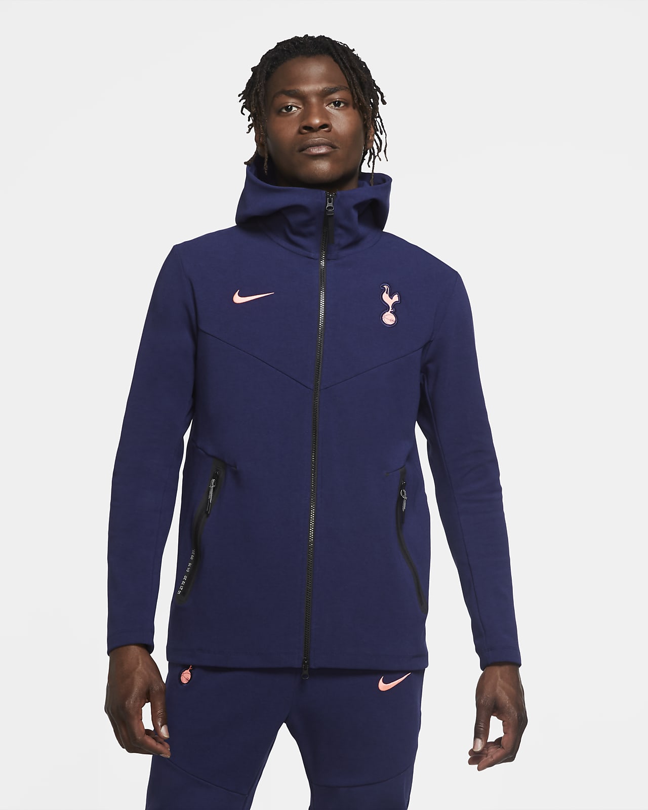 Felpa con cappuccio e zip a tutta lunghezza Tottenham Hotspur Tech Pack -  Uomo. Nike IT