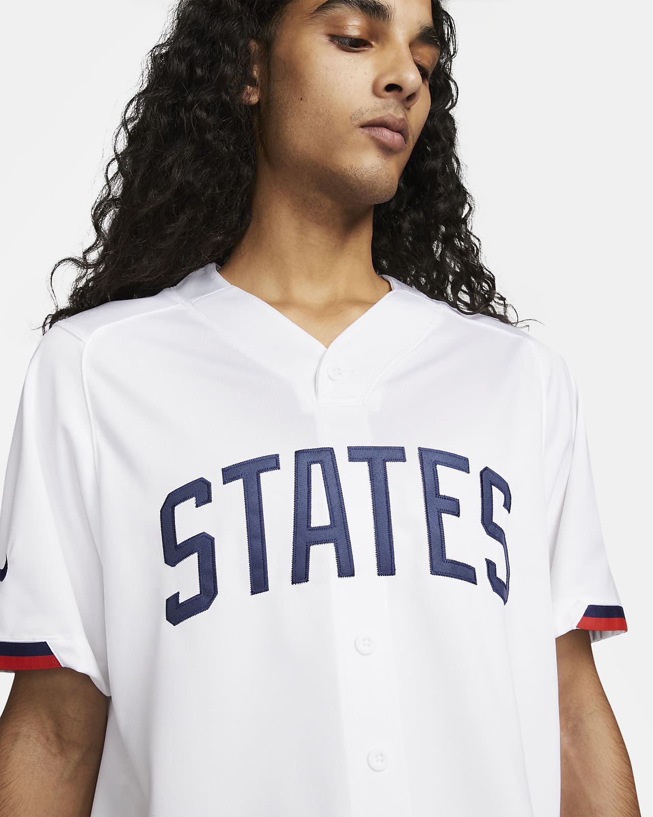 U.S. Men's Nike Dri-FIT Baseball Jersey. Nike.com
