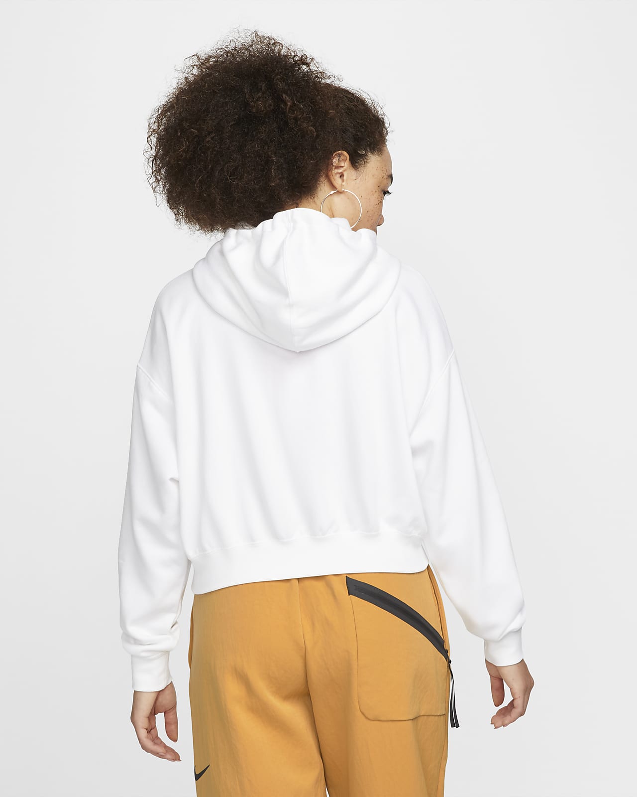 Womens white hoodie nike clearance