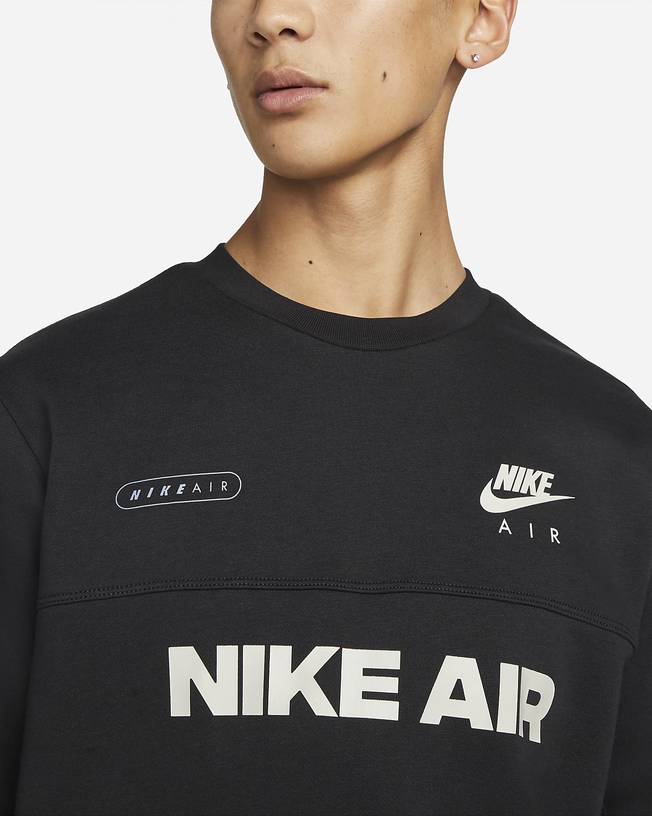 Nike公式 ナイキ エア メンズ ブラッシュドバック フリース クルー オンラインストア 通販サイト