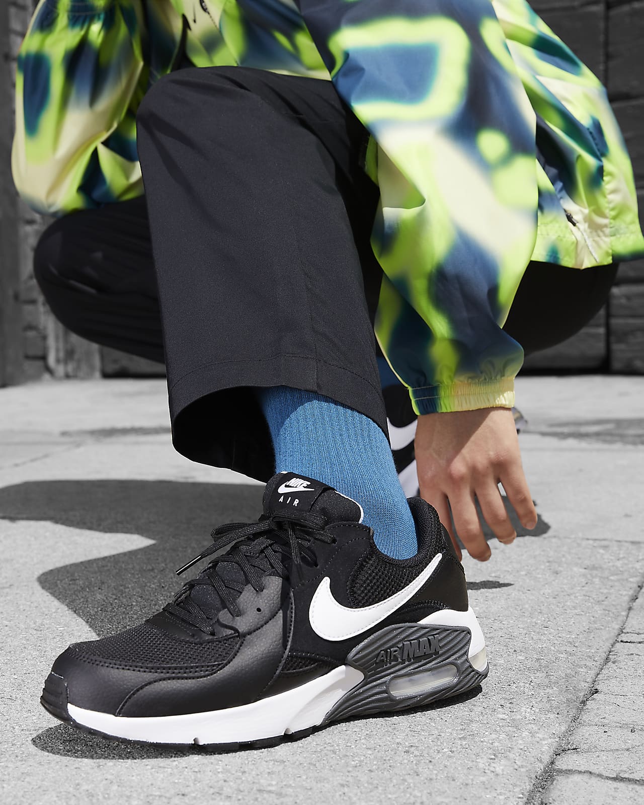 Tenis Nike Air Max Excee Hombre Casual Caminar Moda negro 26 Nike