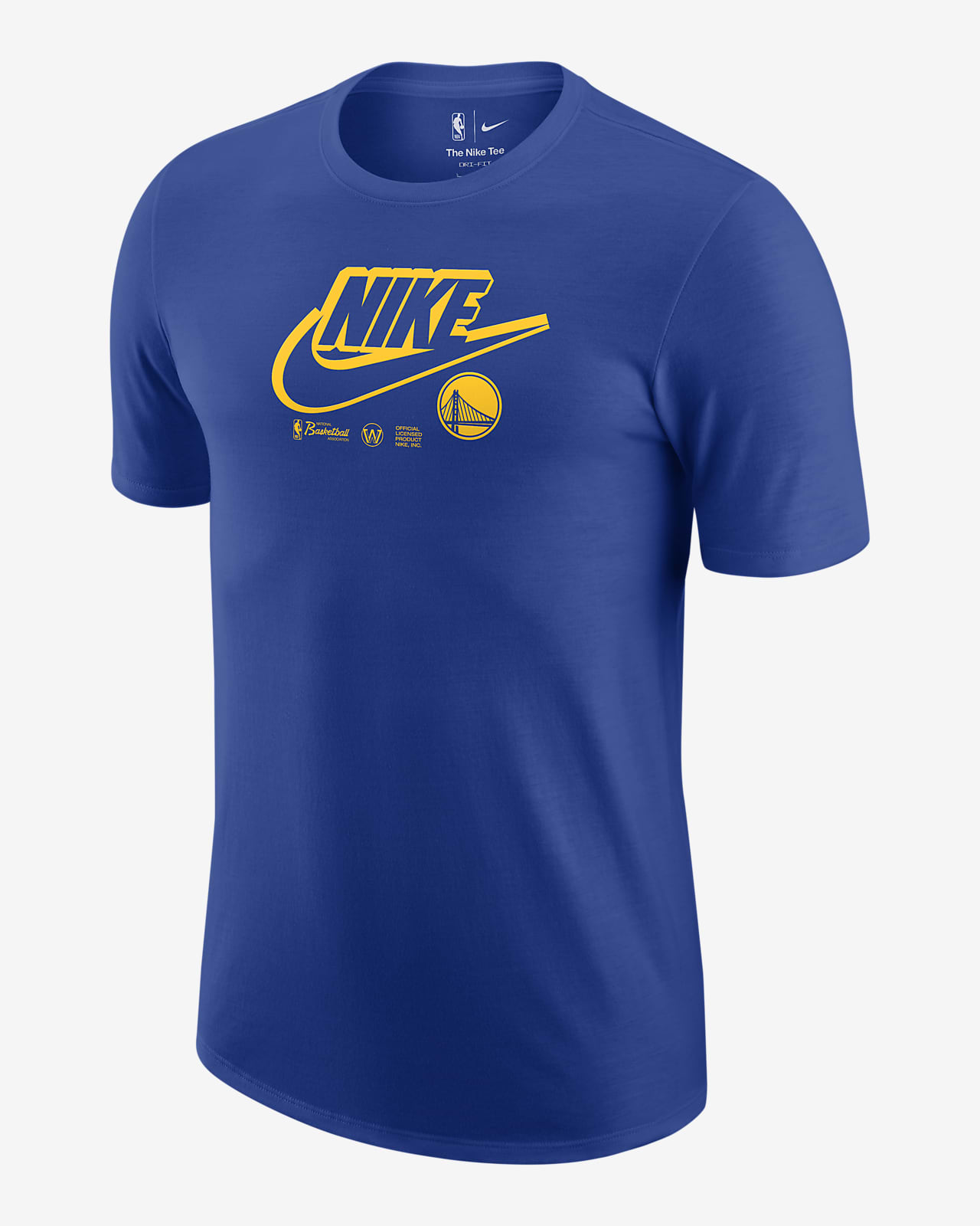 Golden State Warriors Logo 男款 Nike Dri-FIT NBA T 恤