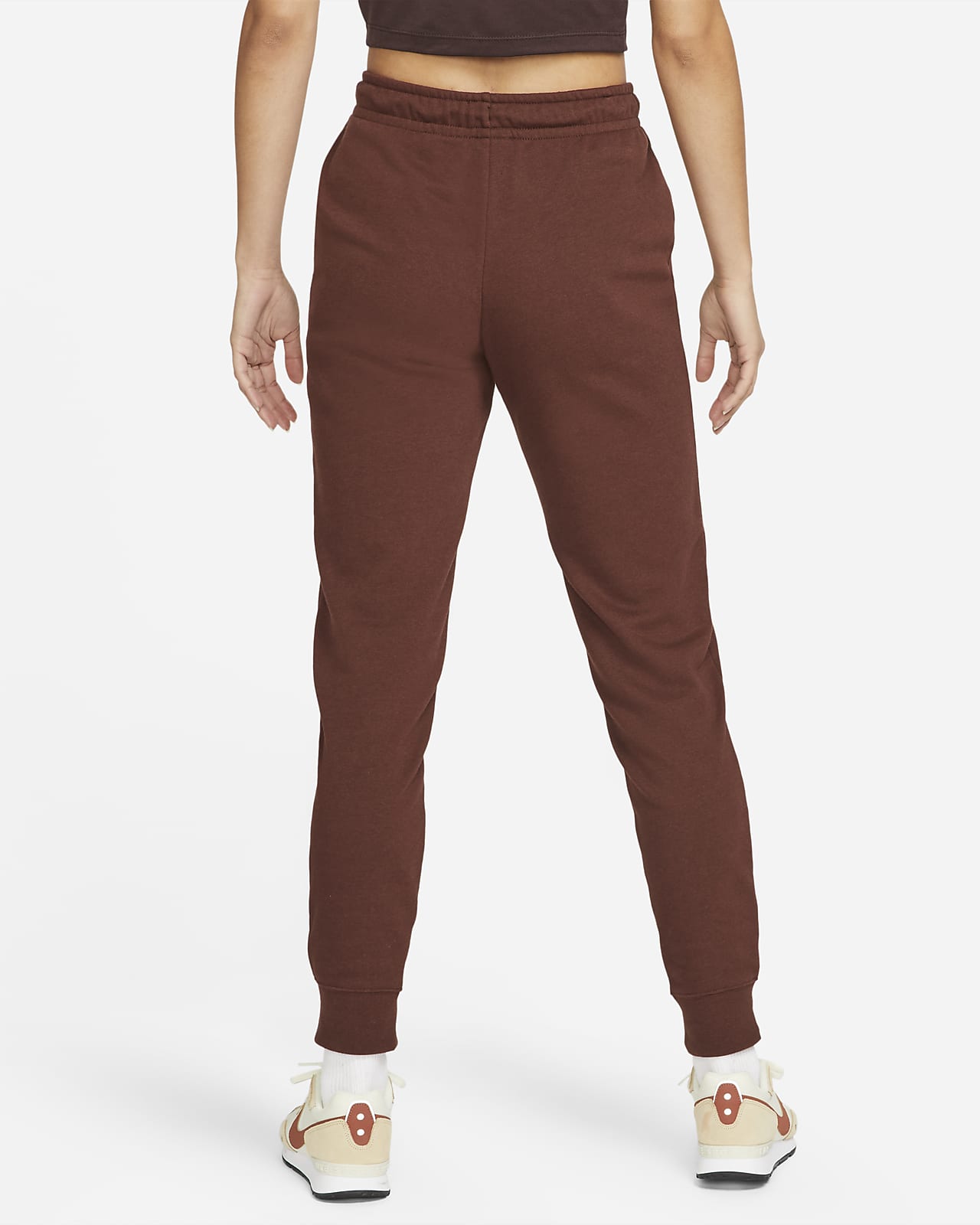 nike essential brown joggers