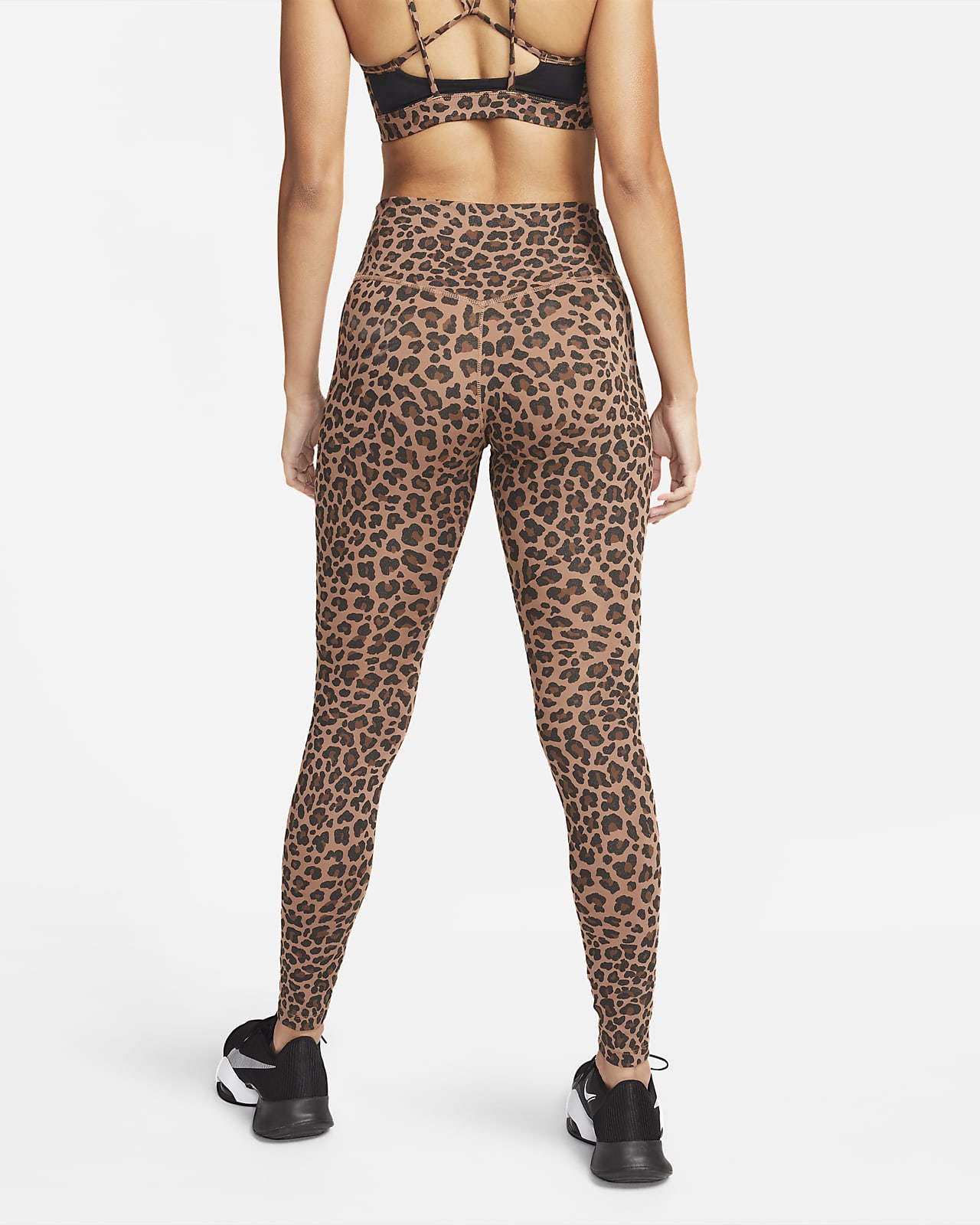 Nike Dri-FIT One Leggings de talle medio con estampado - Mujer. Nike ES