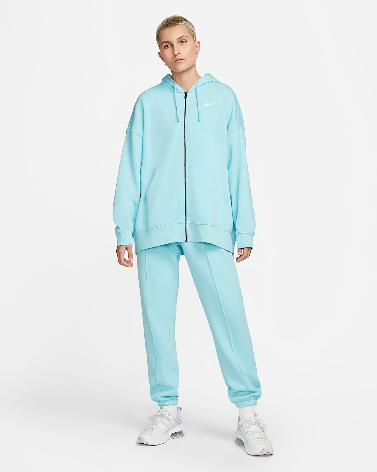 Nike Sportswear Essentials Women S Fleece Full Zip Hoodie Nike Au