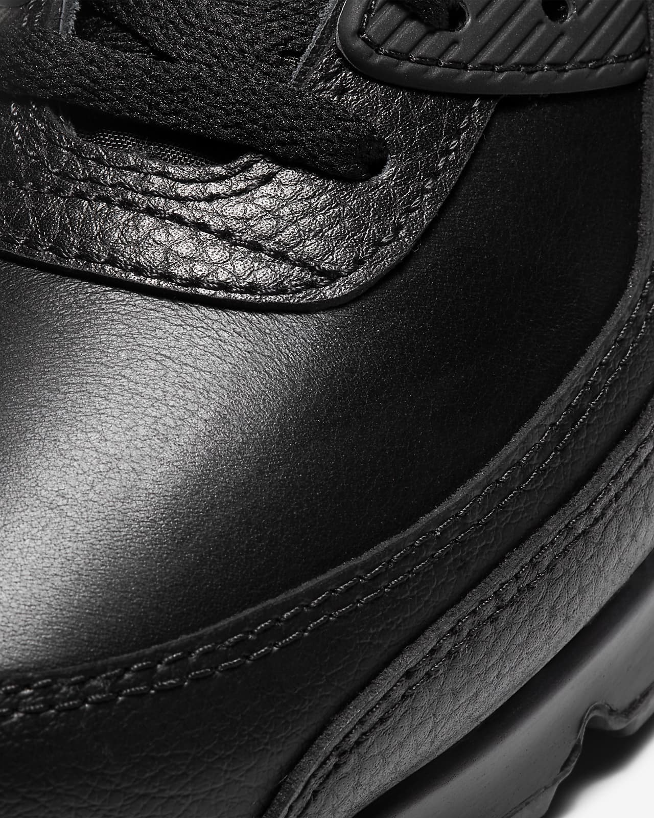 air max 90 black leather