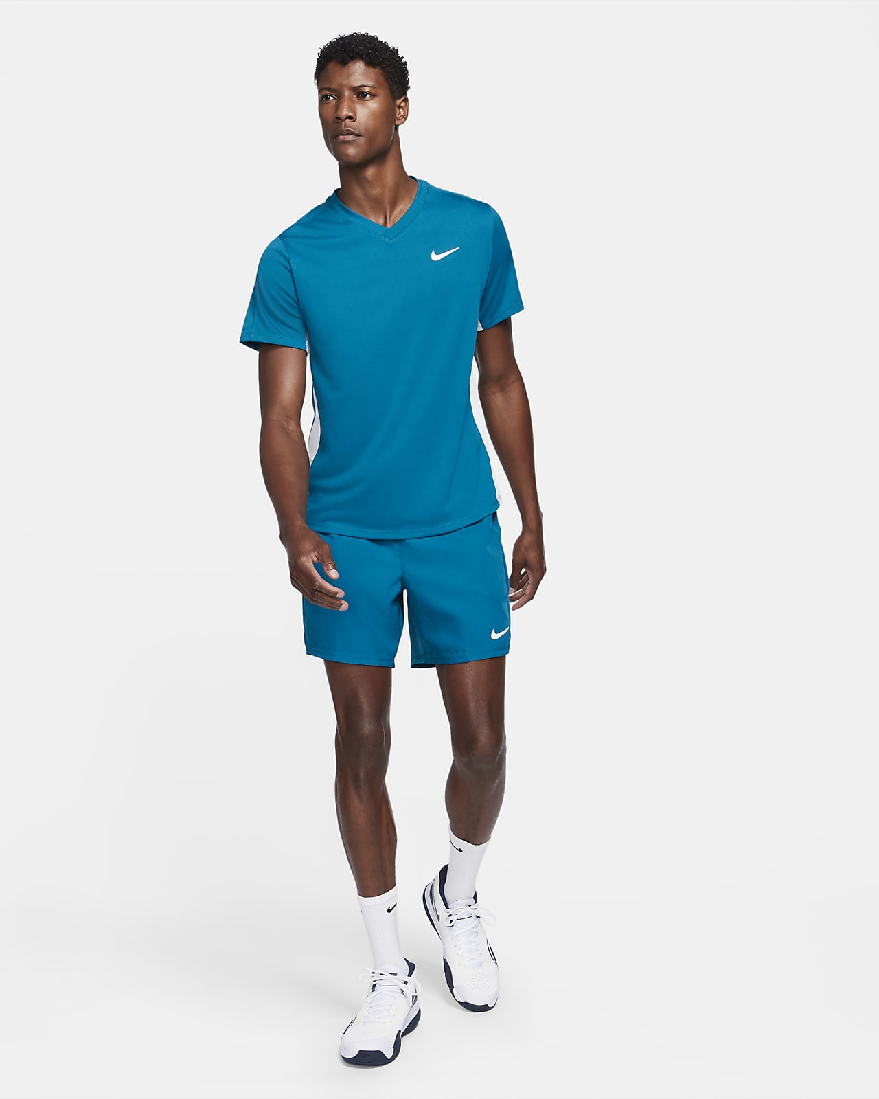 NikeCourt Dri-FIT Victory Men's 18cm (approx.) Tennis Shorts. Nike EG