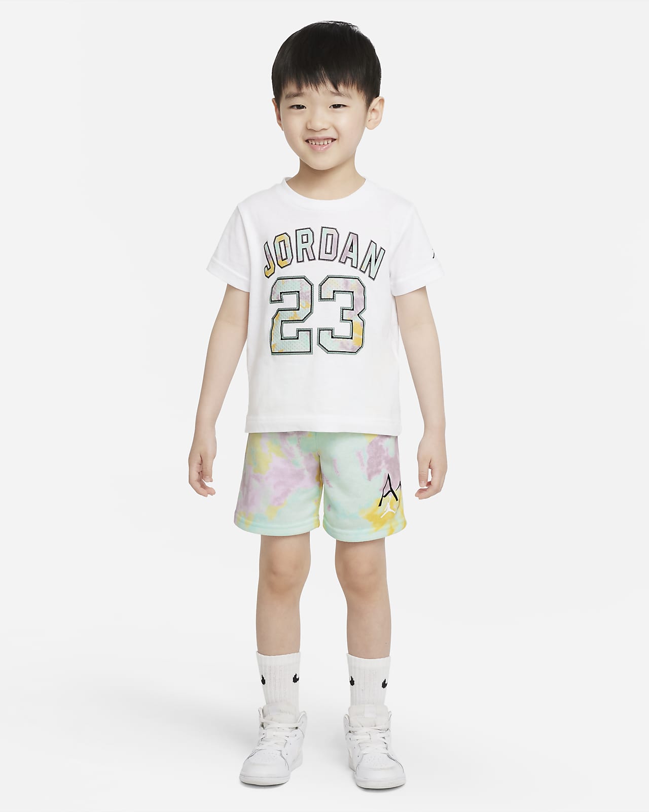 Condición jugo rescate Jordan Conjunto de camiseta y pantalón corto - Bebé e infantil. Nike ES