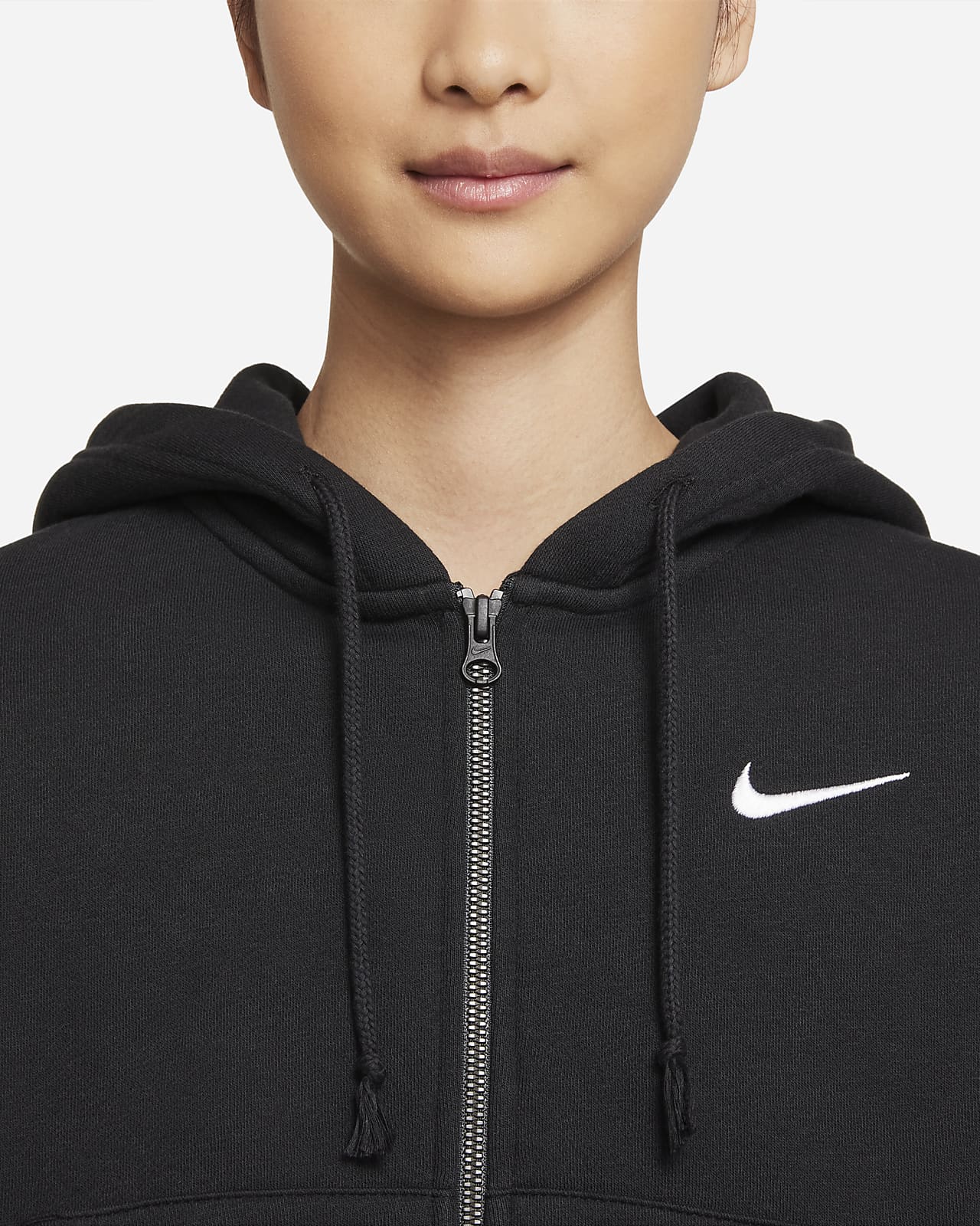 nike women's sportswear essential fleece hoodie dress