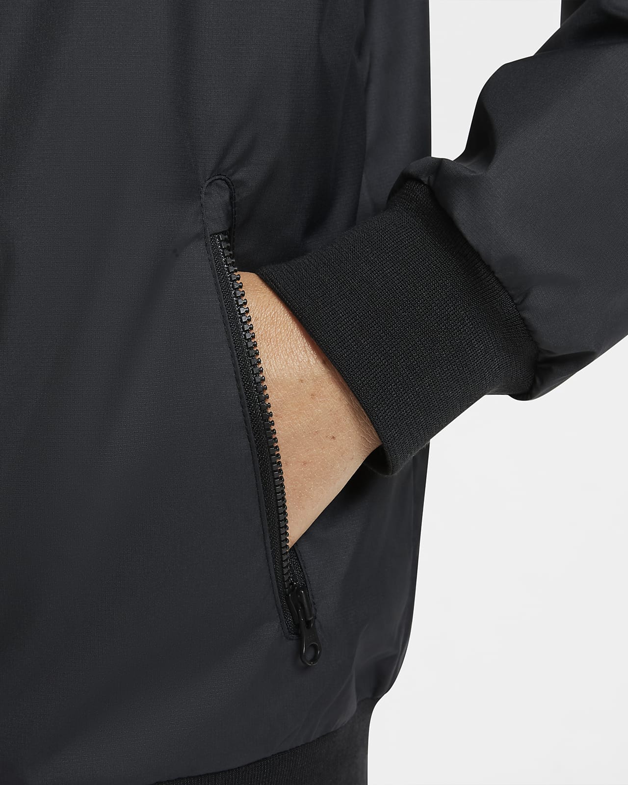 black nike boys jacket