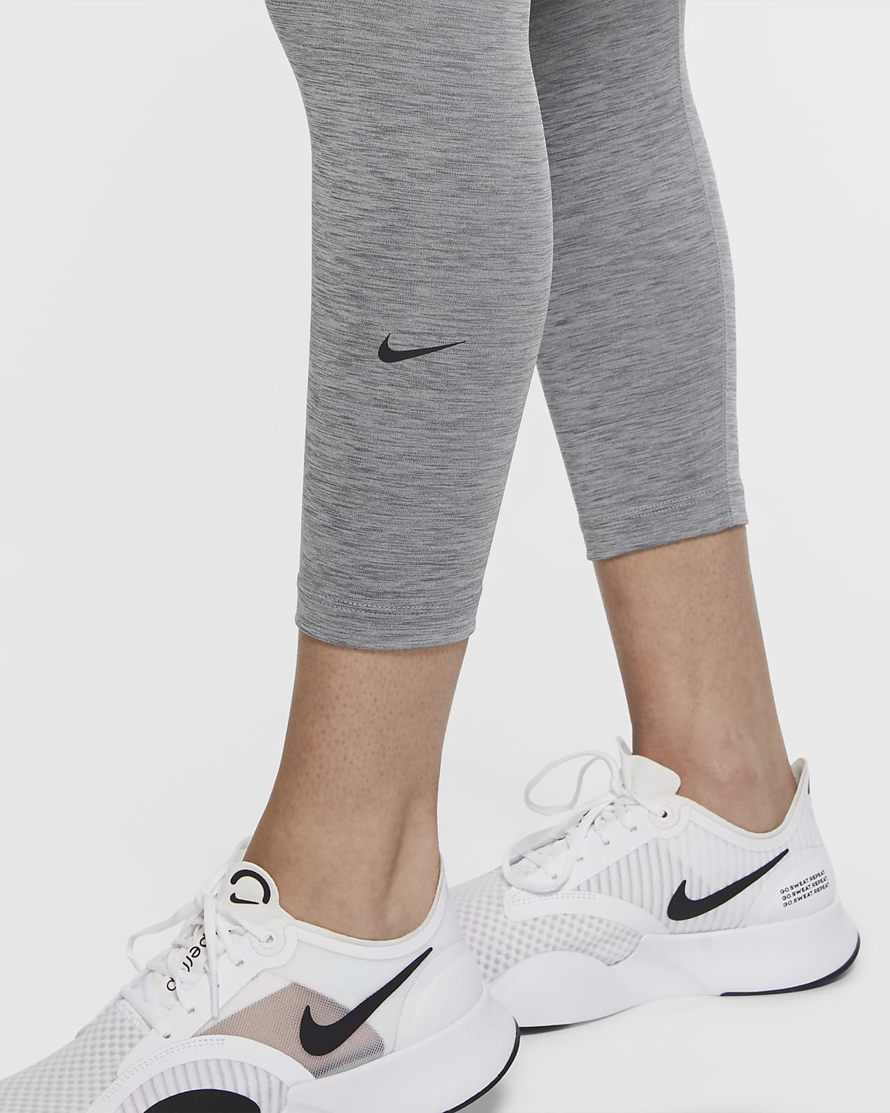 nike women's power running crop leggings