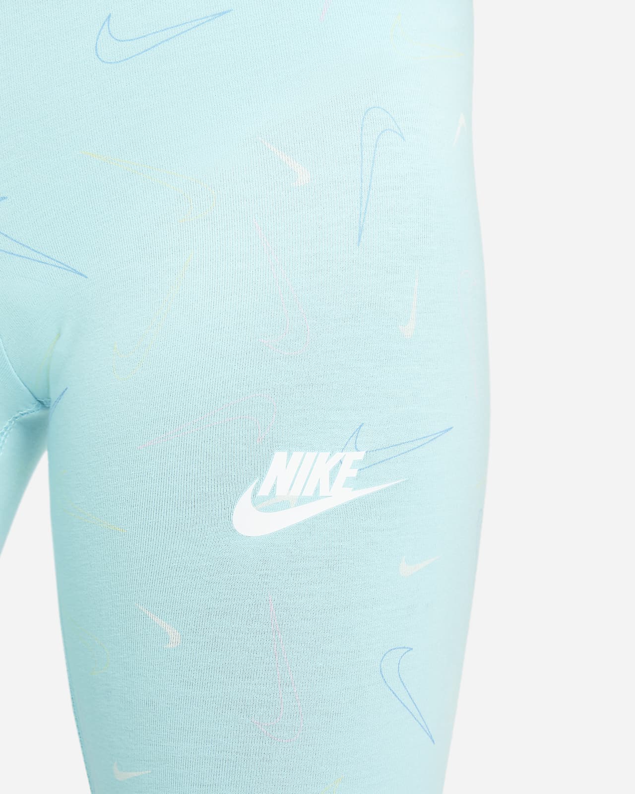 Nike Sportswear Favorites Big Kids' (Girls') Printed Leggings.