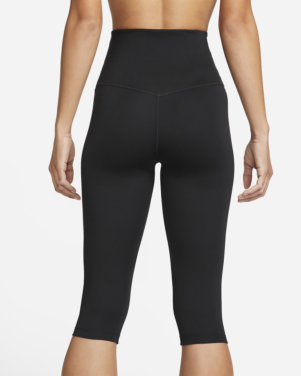 Nike Yoga Luxe High-Waisted Jacquard Capri Leggings Women's Sz S DA1064-010  for sale online