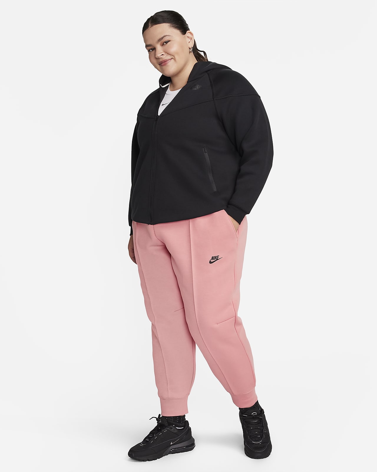 Nike Women's Plus Size Sportswear Fleece Jogger Sweatpants Pants NEW 1X 2X  3X