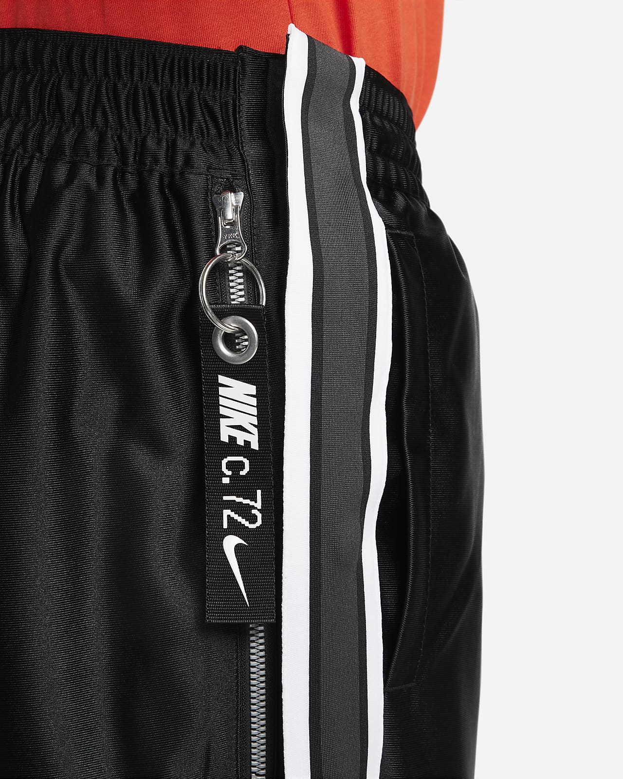 Nike Circa Men's Tearaway Basketball Trousers. Nike AE