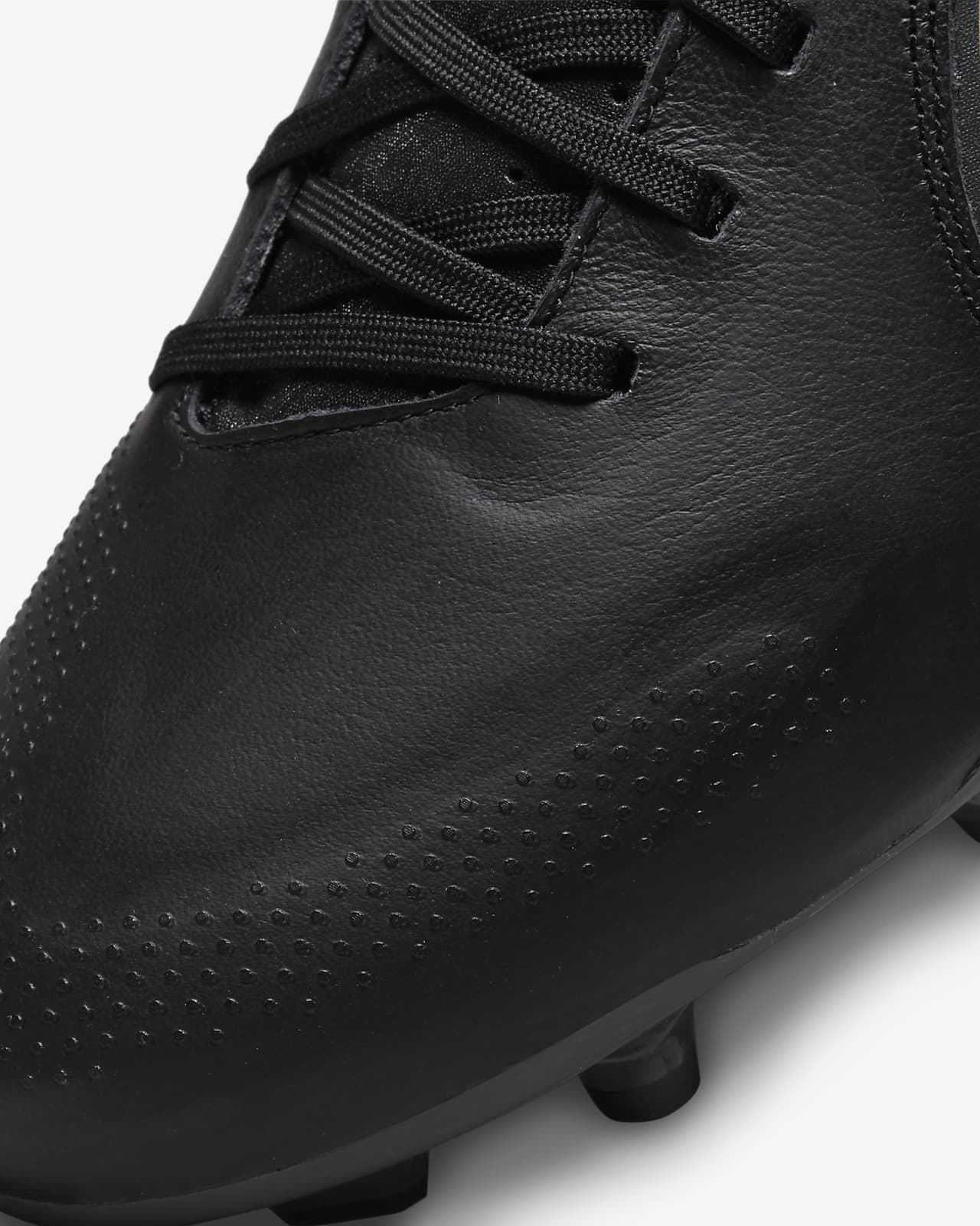 nike tiempo academy black