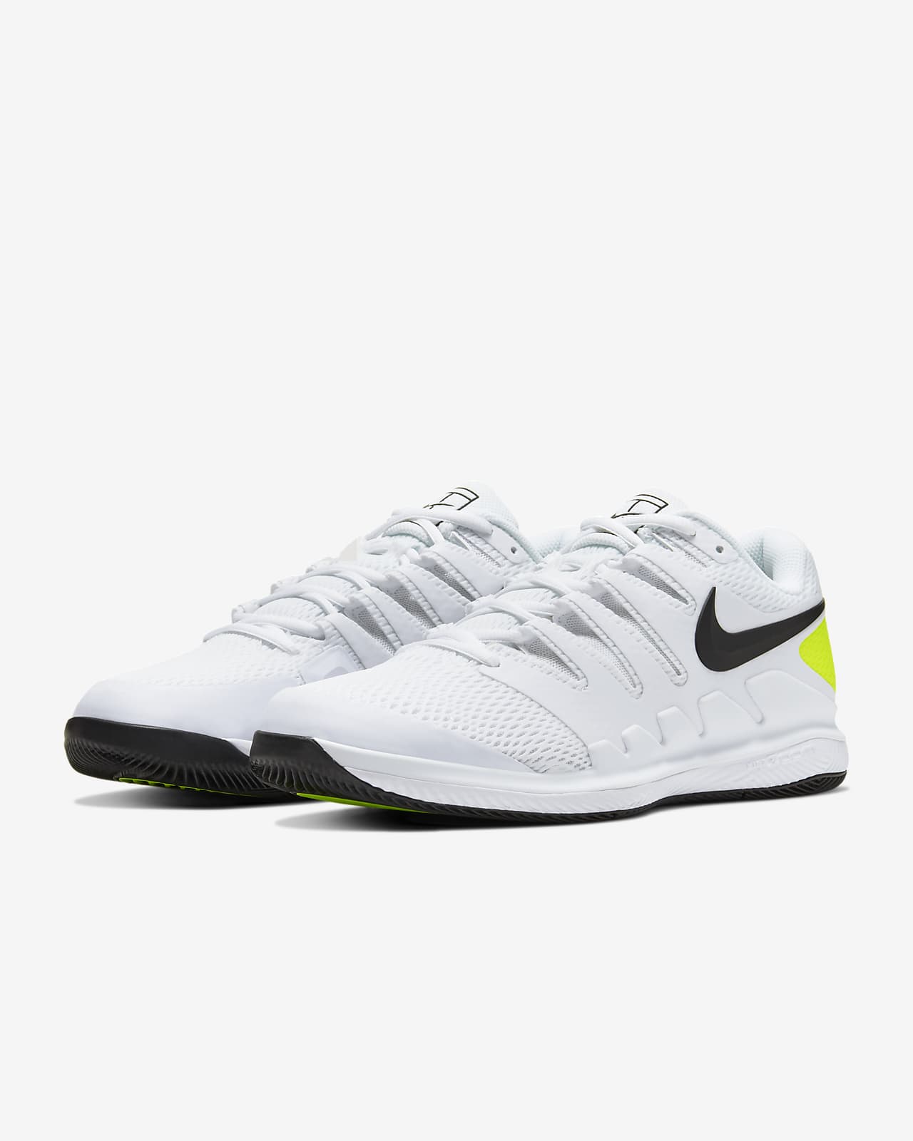 nikecourt air zoom vapor x white