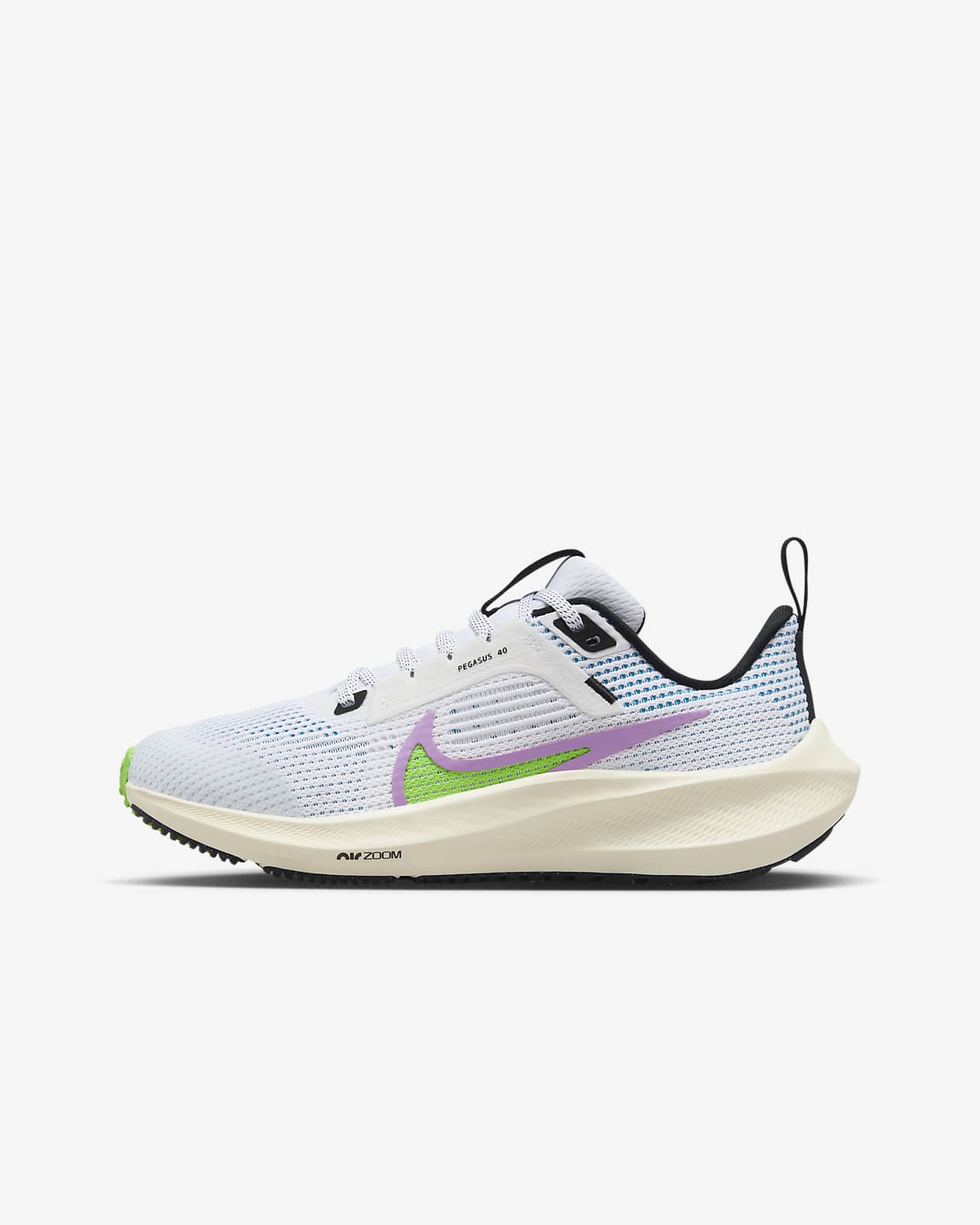 Nike Air Zoom Pegasus 40 Big Kids' Road Running Shoes