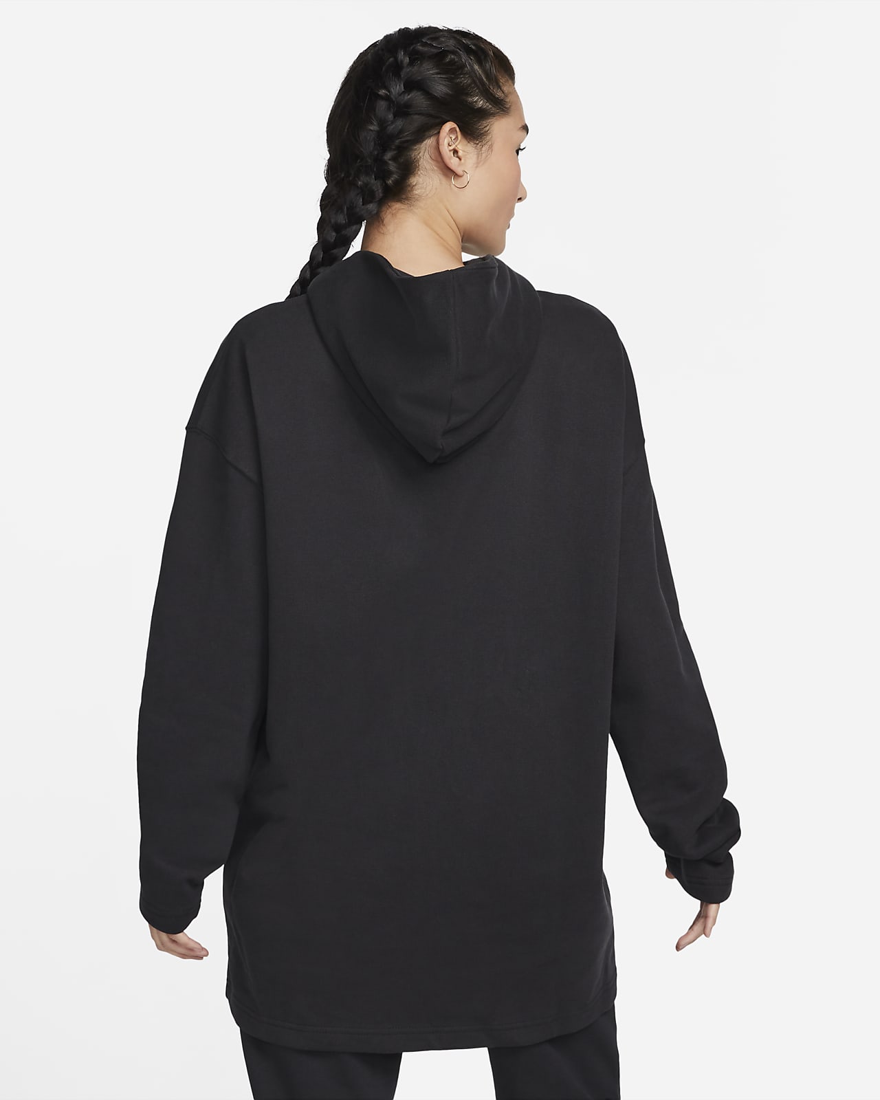 nike sportswear funnel neck hoodie