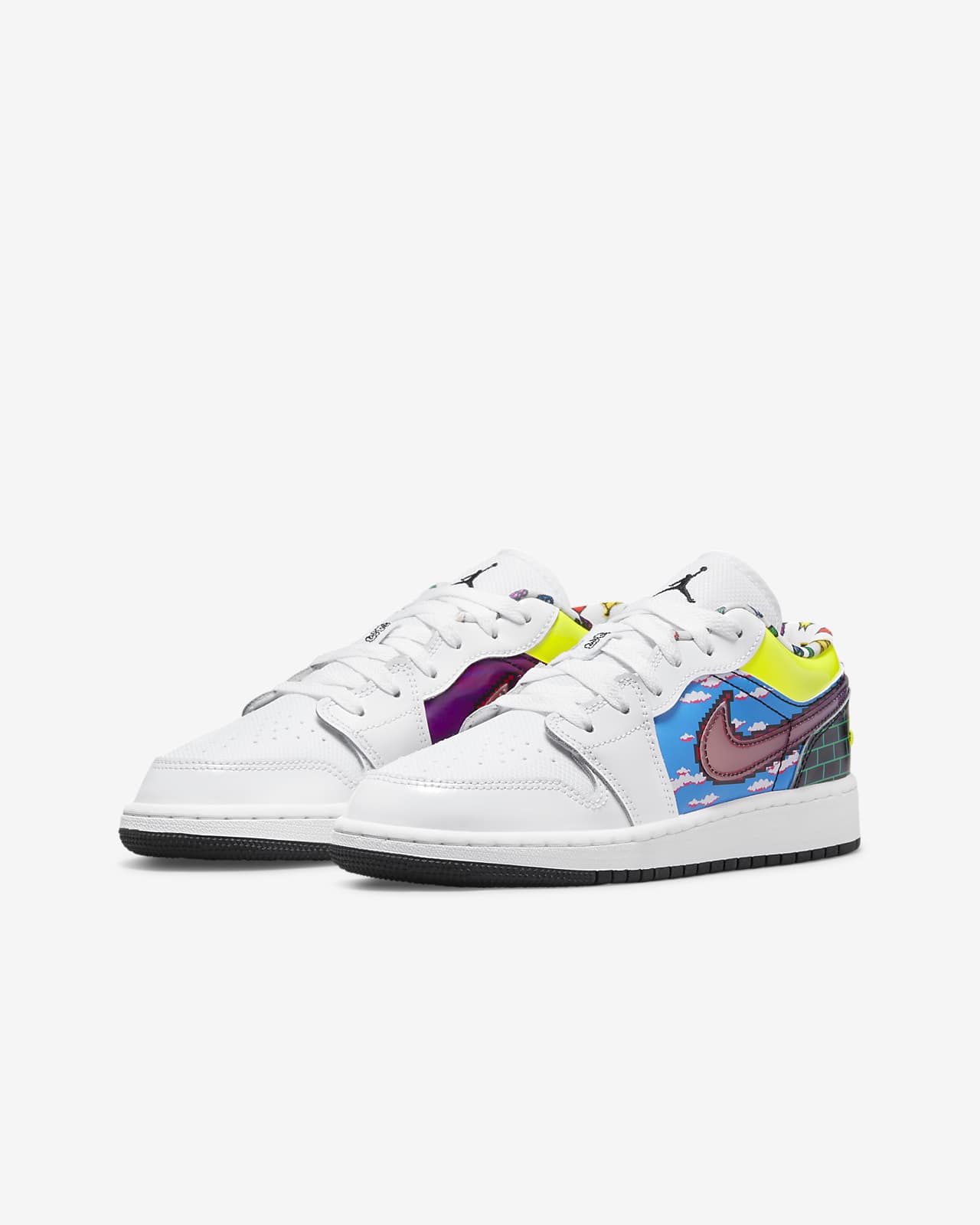 Calzado para niños grandes Air Jordan 1 Low. Nike MX