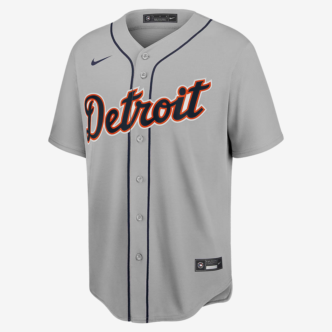 detroit baseball jersey