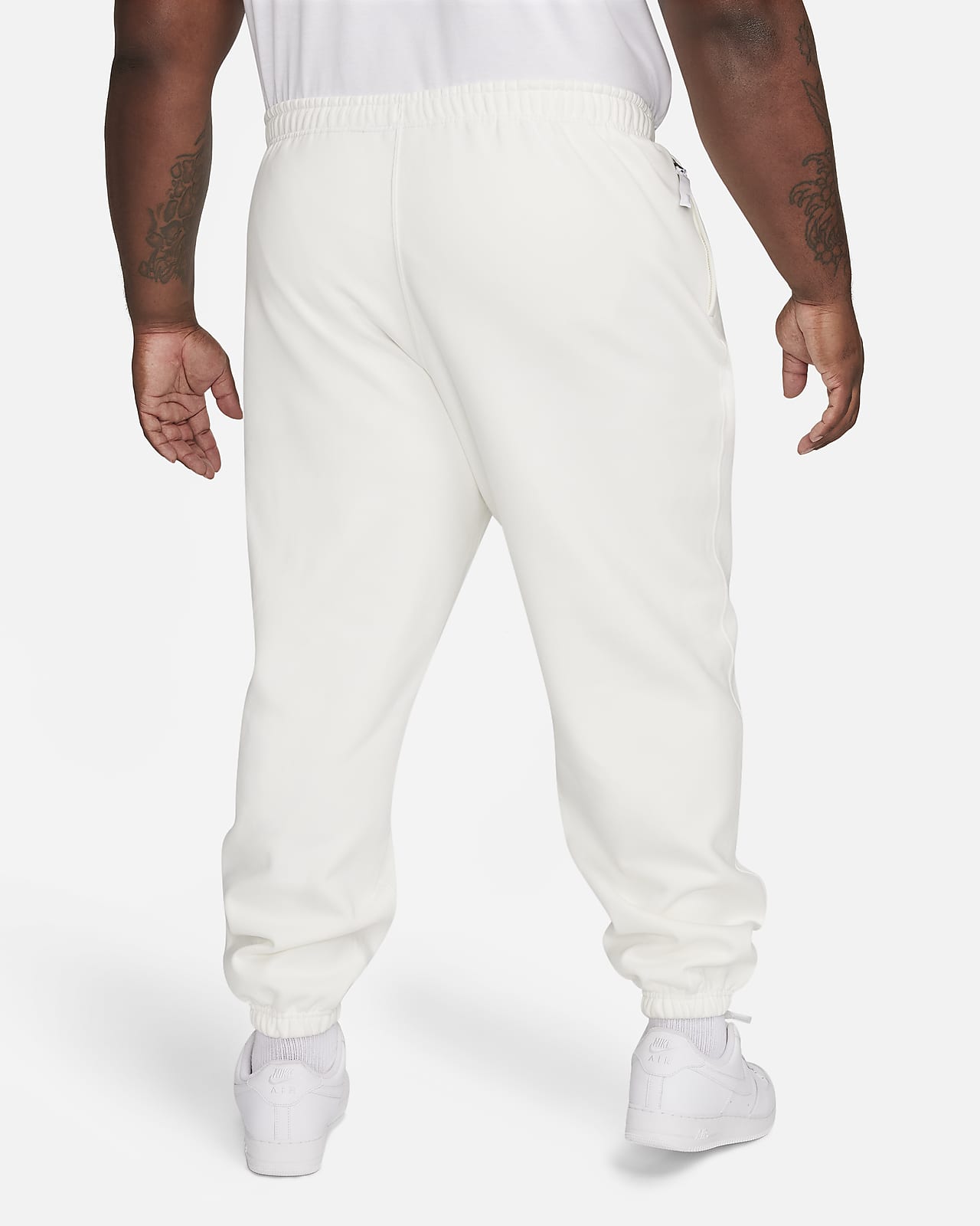 Nike Grey Solo Swoosh Heavyweight Lounge Pants Nike