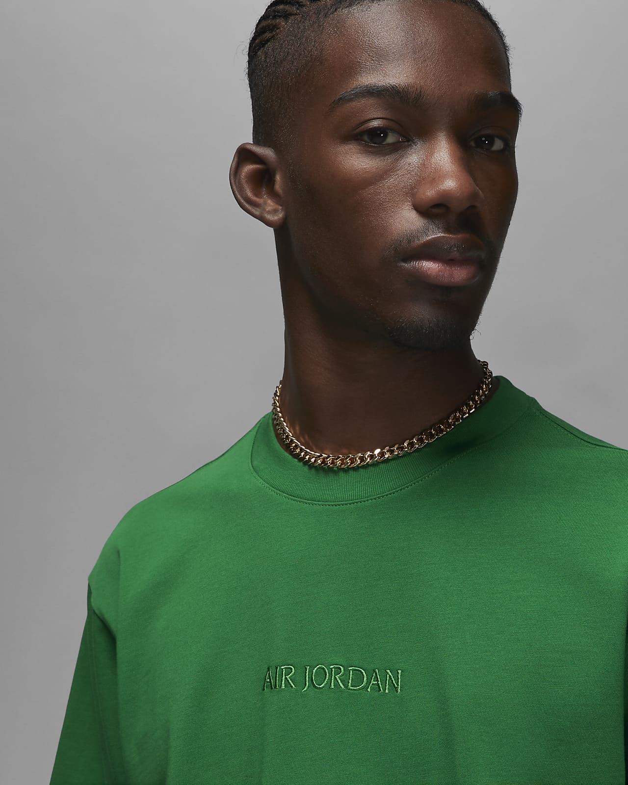 dark green jordan shirt