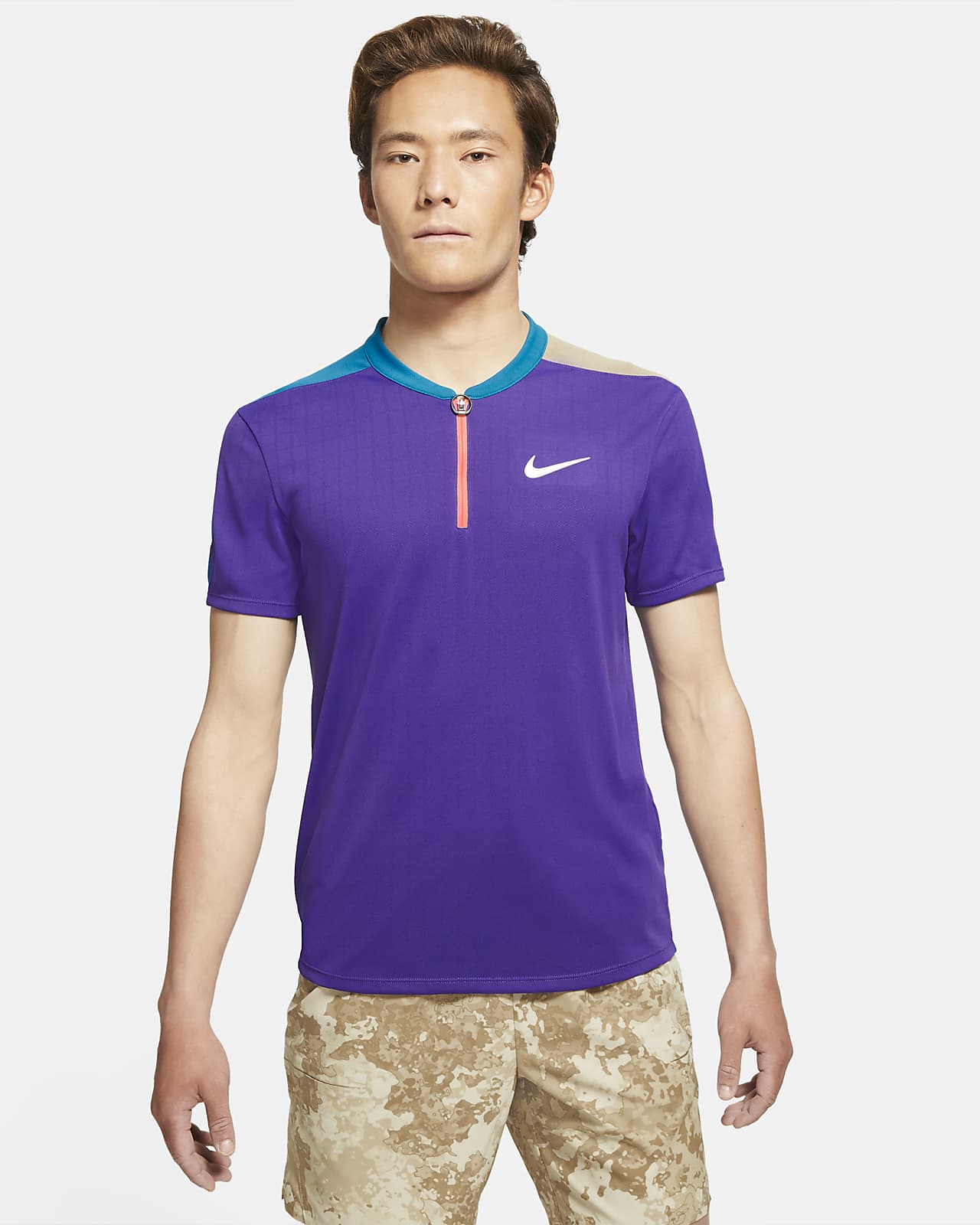 purple nike tennis