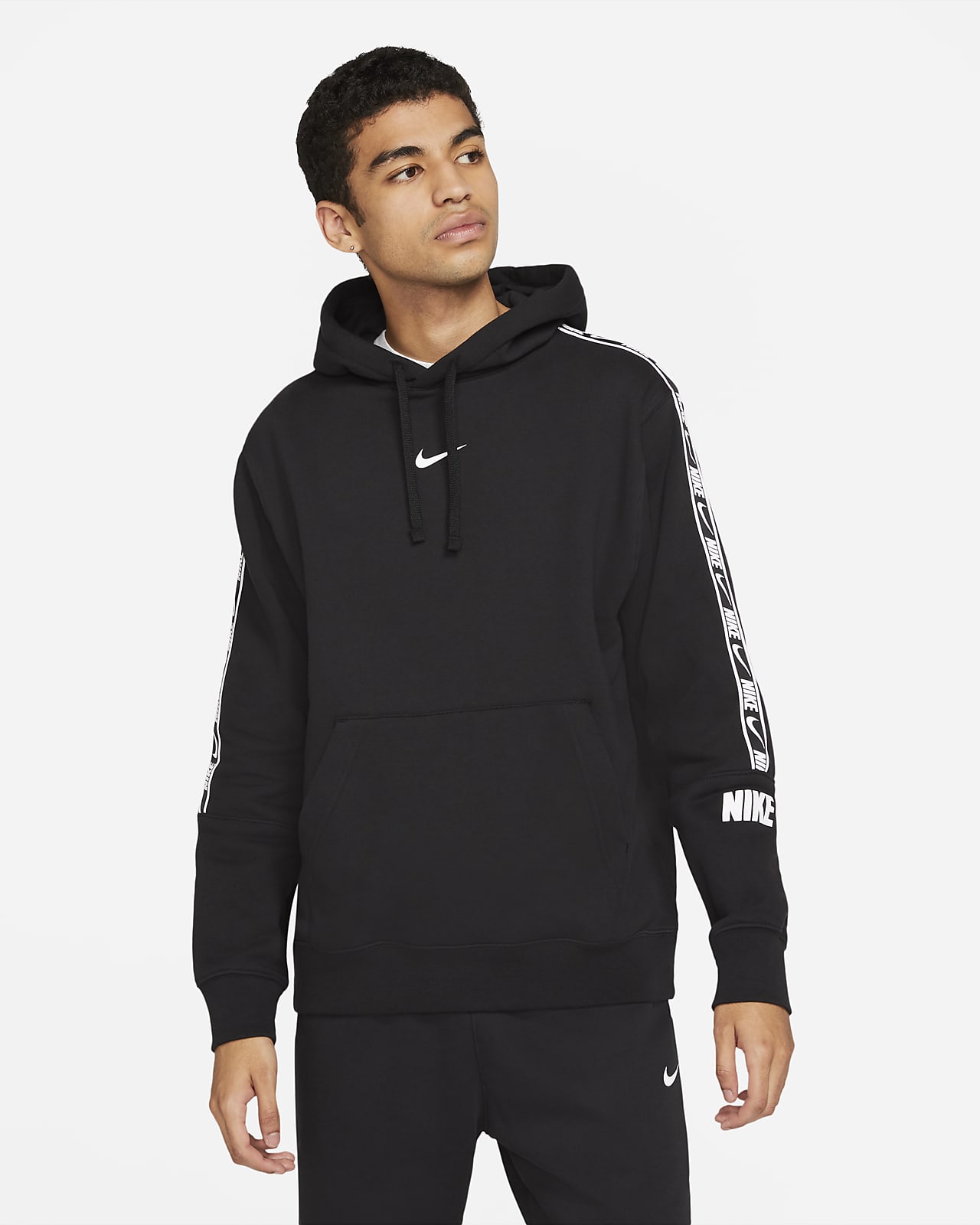 nike fleece pullover men's