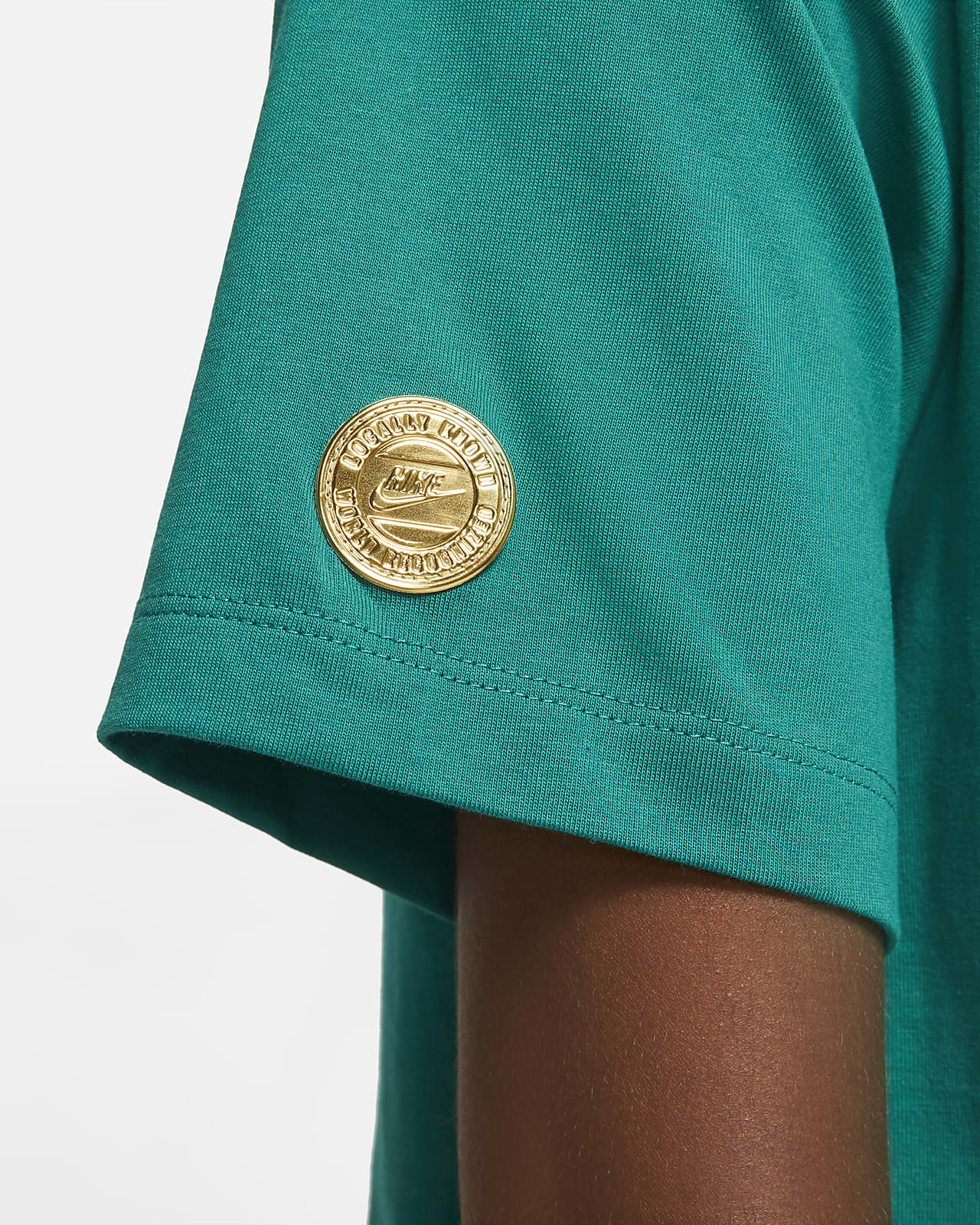 mystic green nike shirt